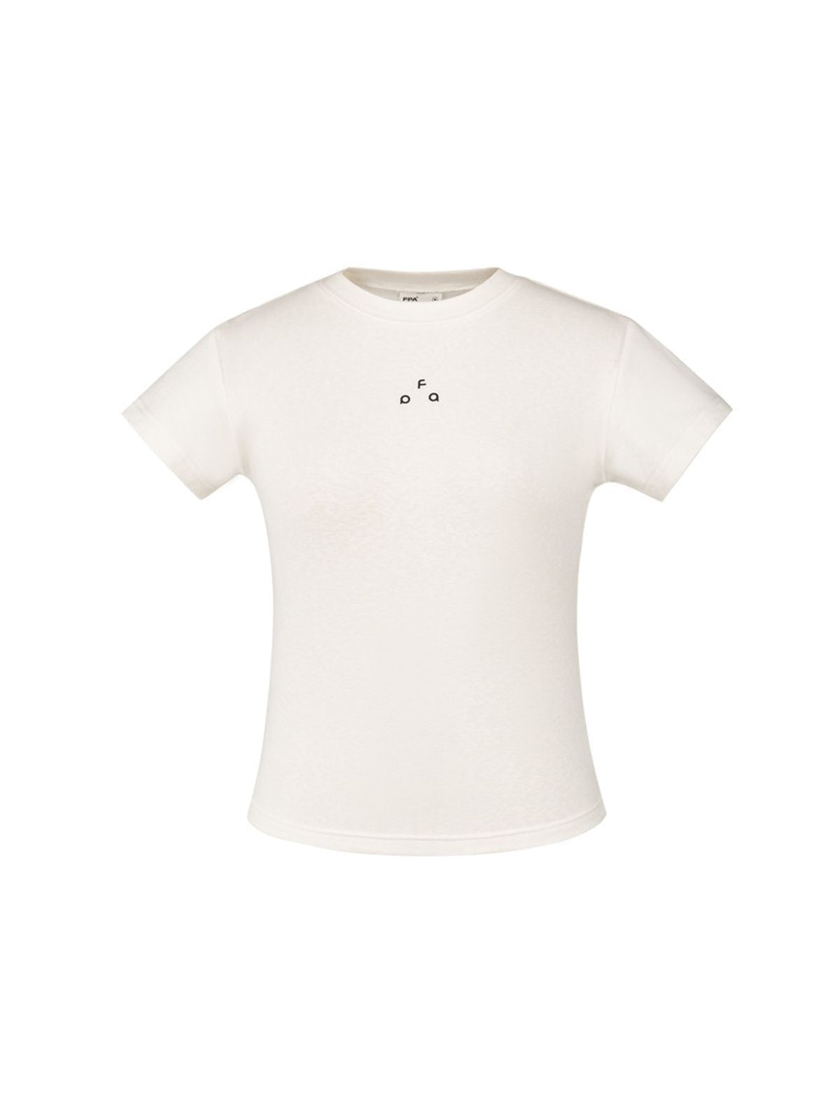 FPA Slim Fit Minimalist Logo Tee in White
