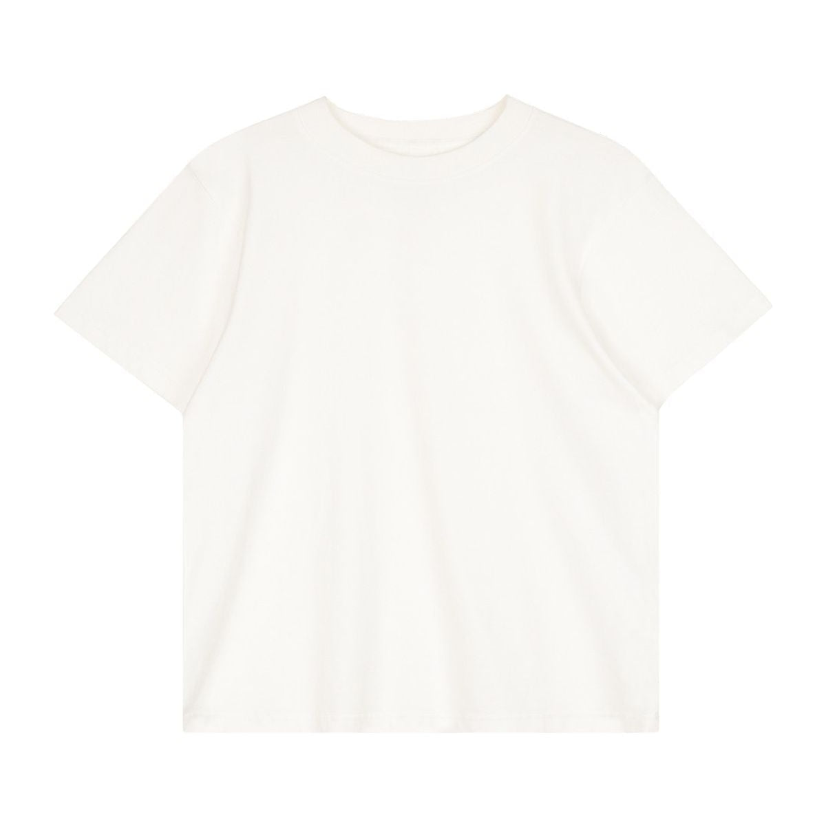 Simple Project Pure Cotton Daily T Shirt in White