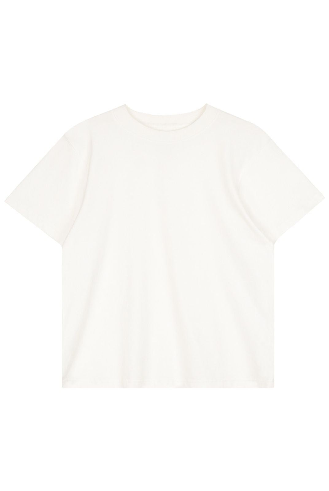 Simple Project Pure Cotton Daily T Shirt in White