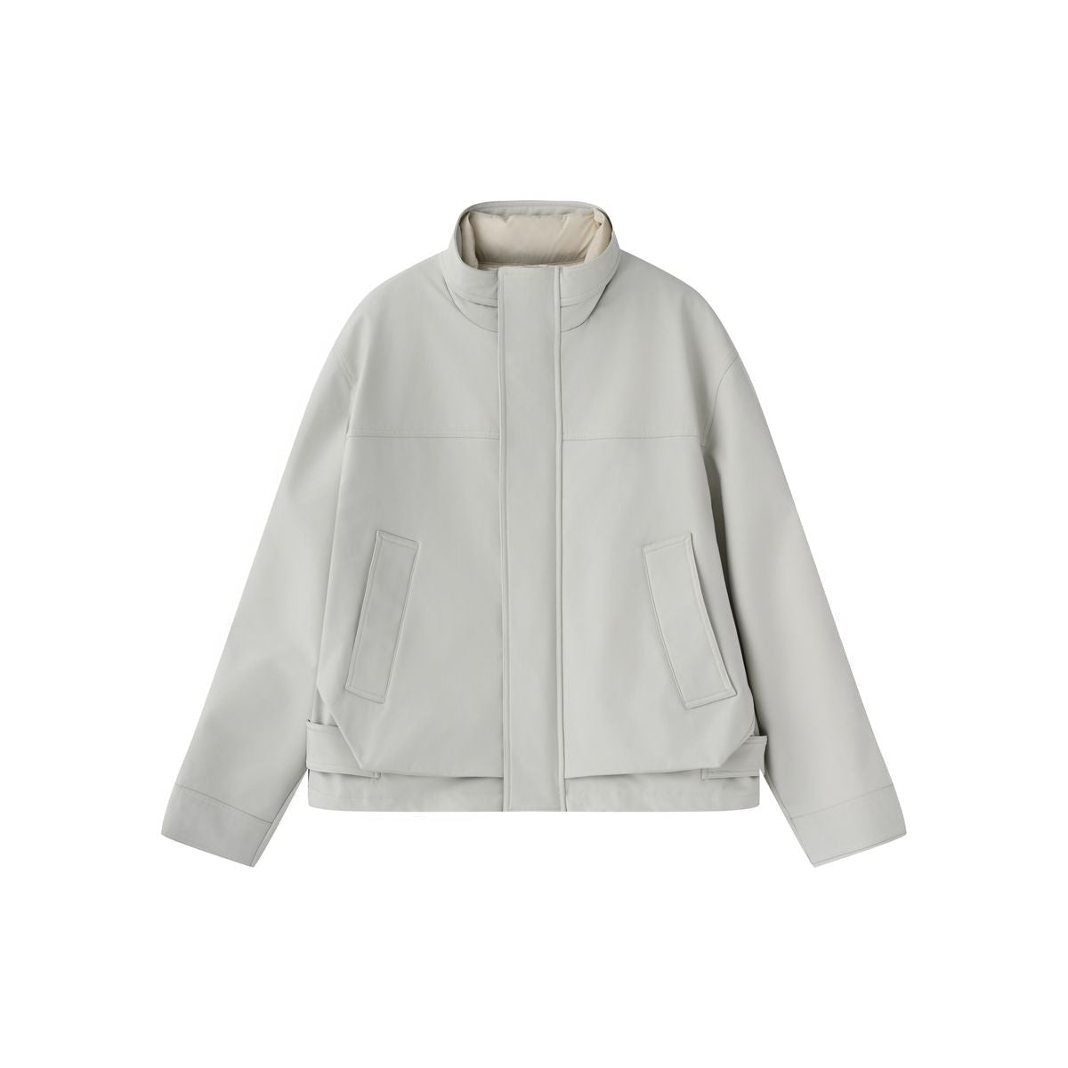 Roolrren Homme 3 Proof Tech Shell Down Vest in Gray