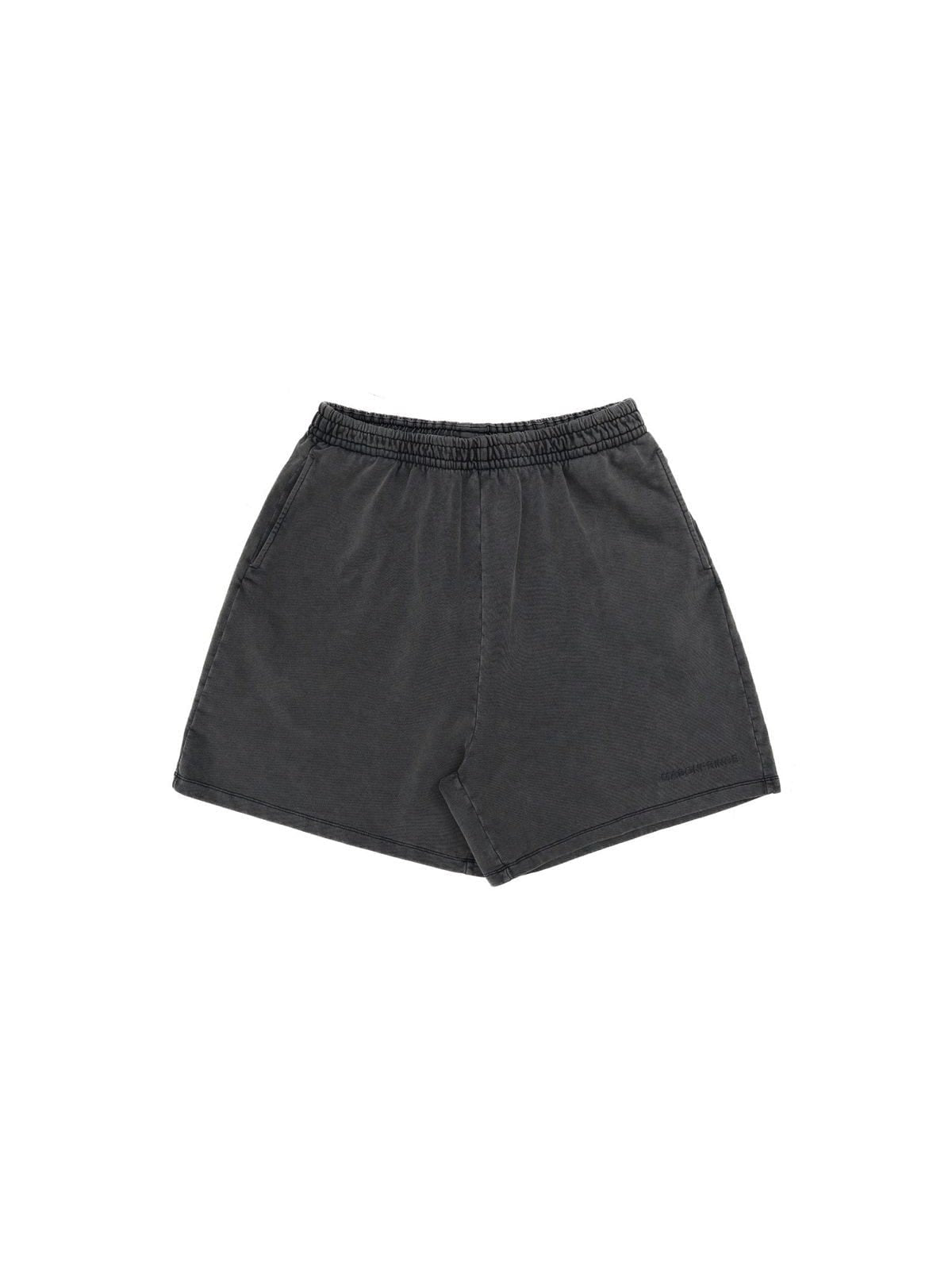 MasonPrince Heavyweight Washed Cotton Shorts in Gray