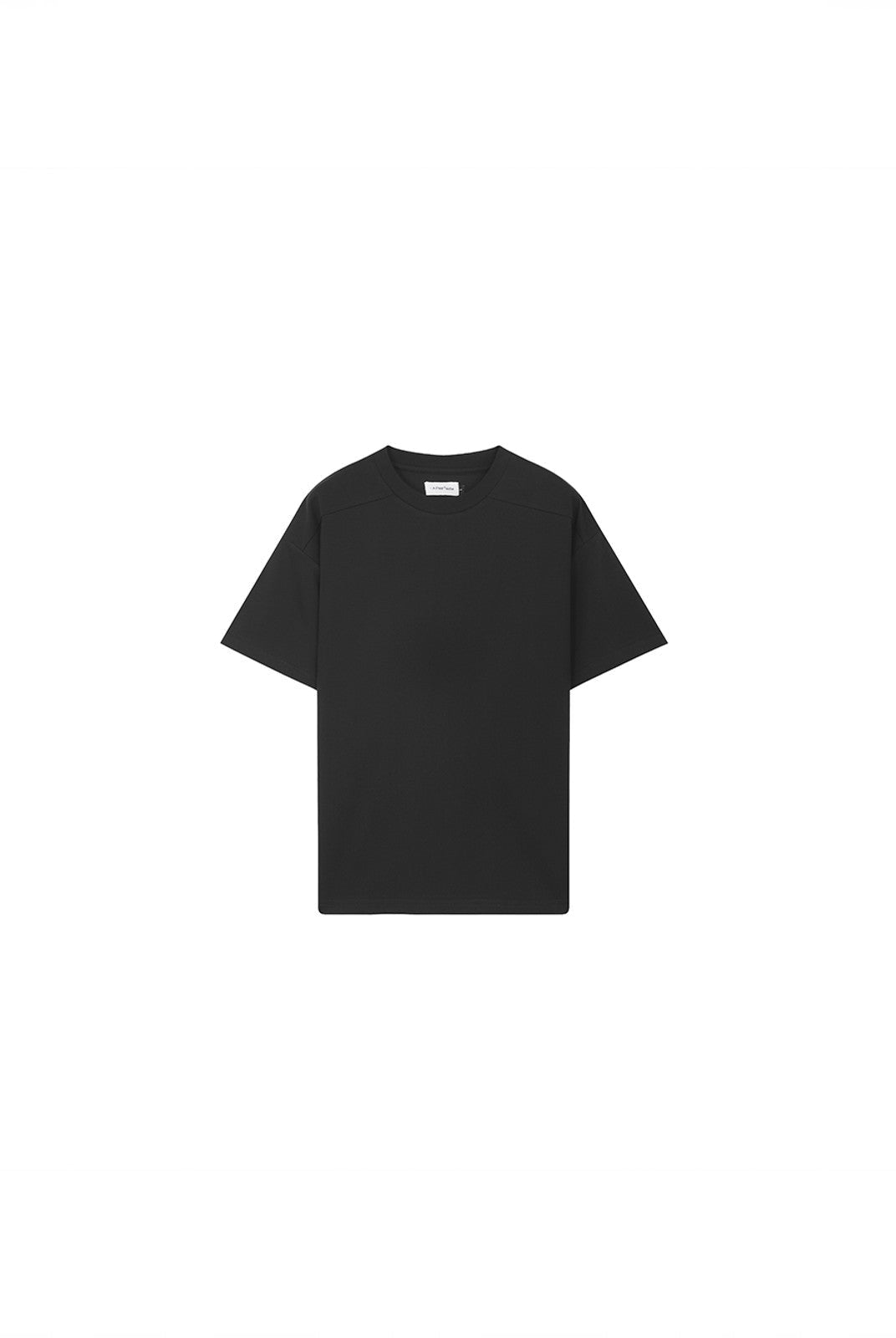 AFterTaste Cool Touch Padded Shoulder Tee in Black