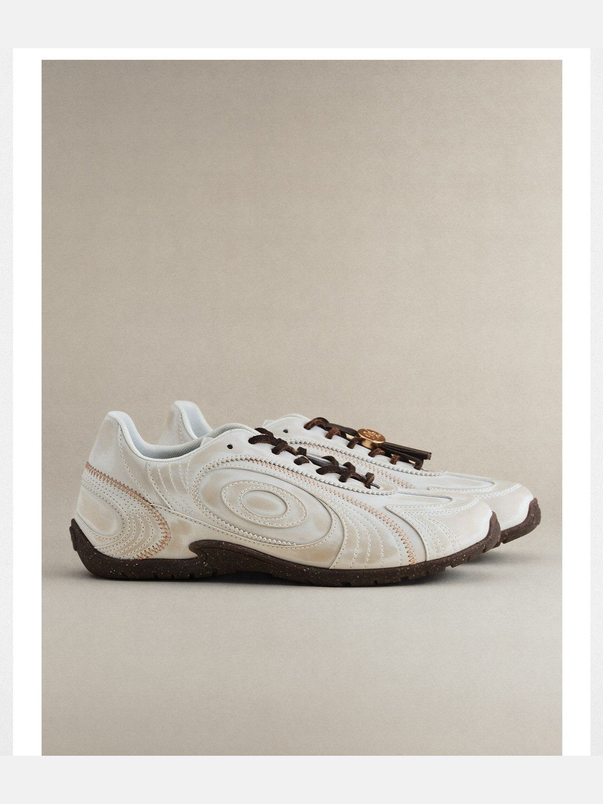 OLDORDER Turbo Lite Retro Sneakers in White