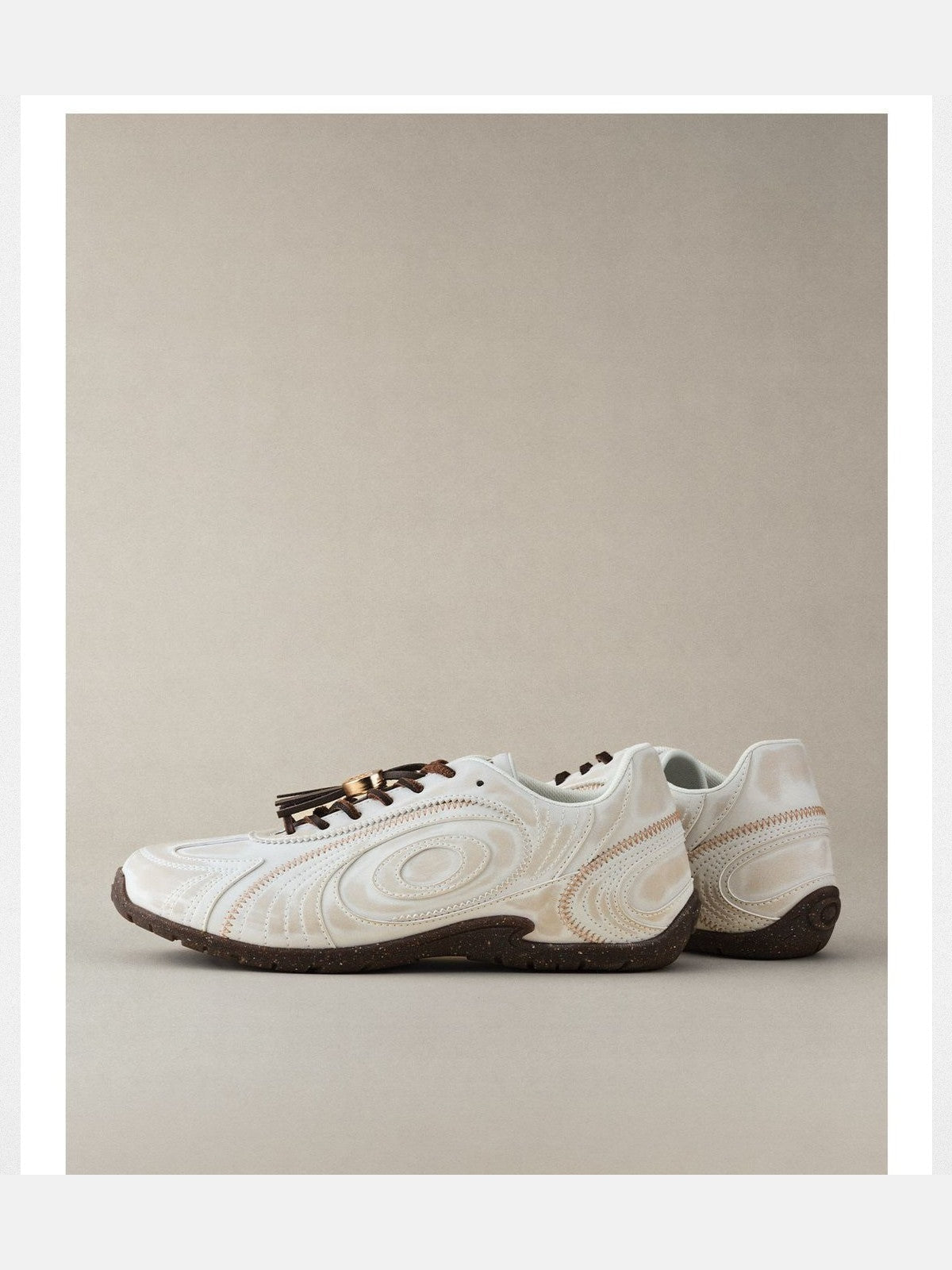 OLDORDER Turbo Lite Retro Sneakers in White