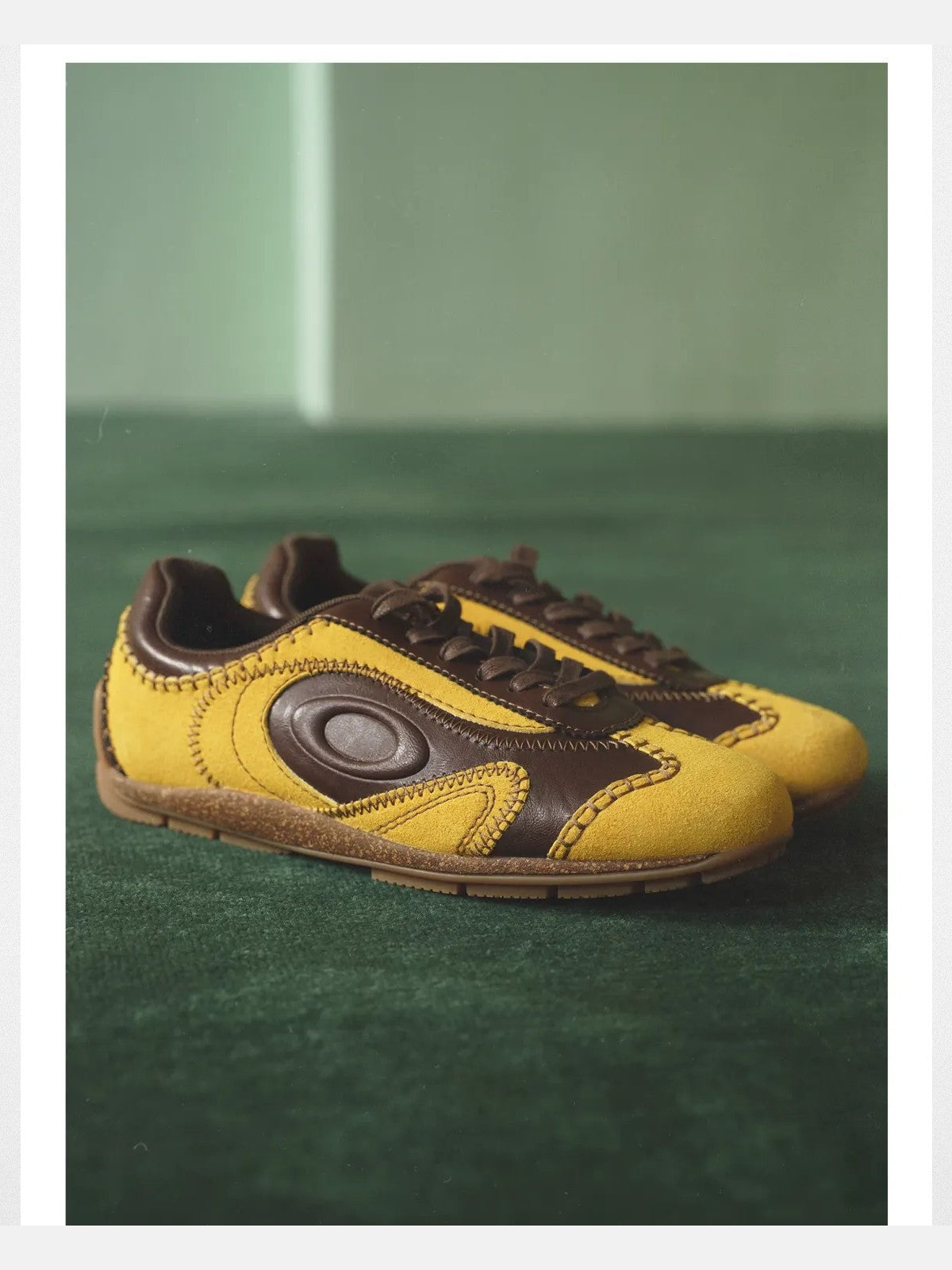 OLDORDER Turbo Lite Retro GAT Sneakers in Brown - Lifestyle