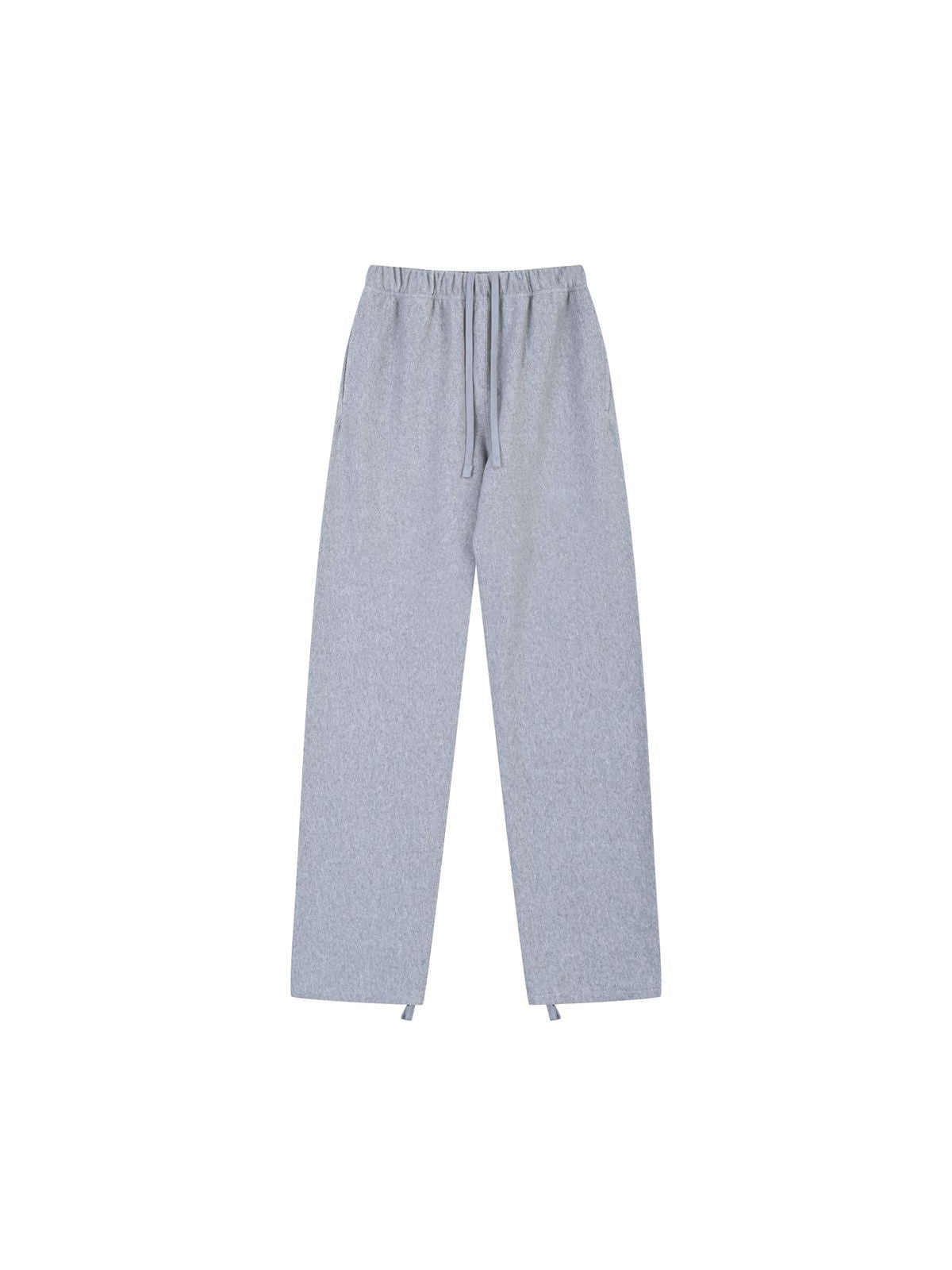 Roolrren Homme Heavyweight Cotton Knit Joggers in Gray