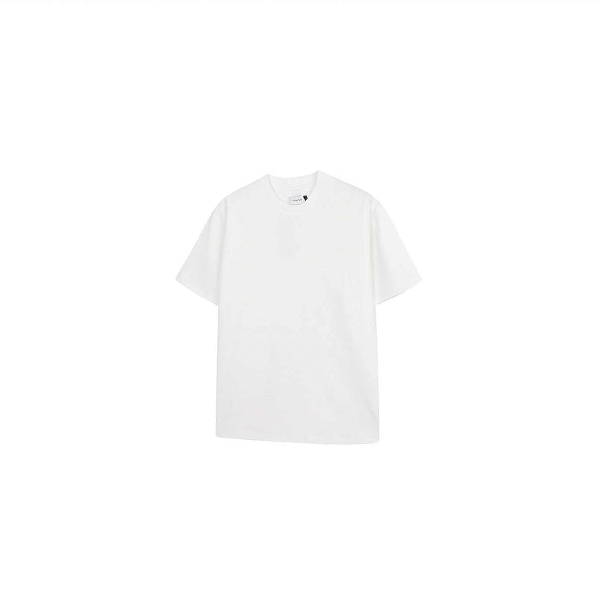 AFterTaste Supima Cotton Crew Neck T Shirt in White