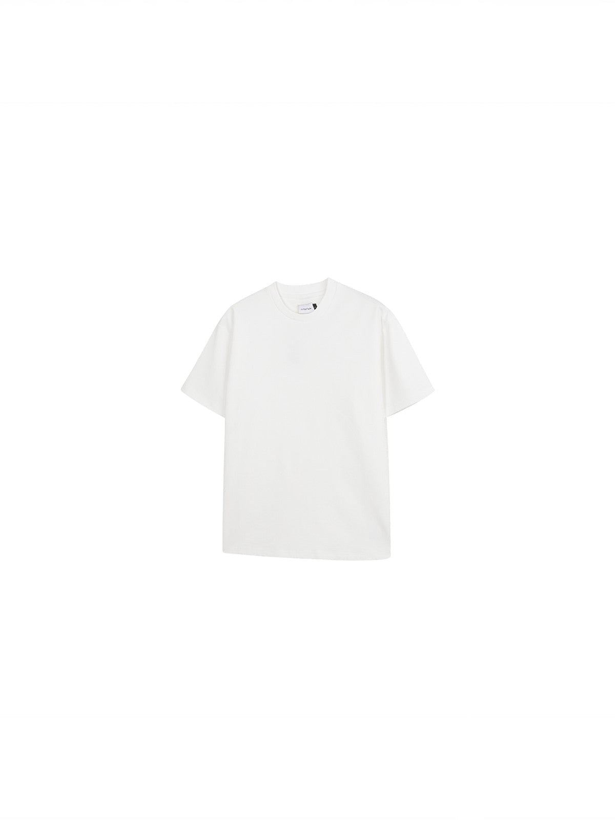AFterTaste Supima Cotton Crew Neck T Shirt in White