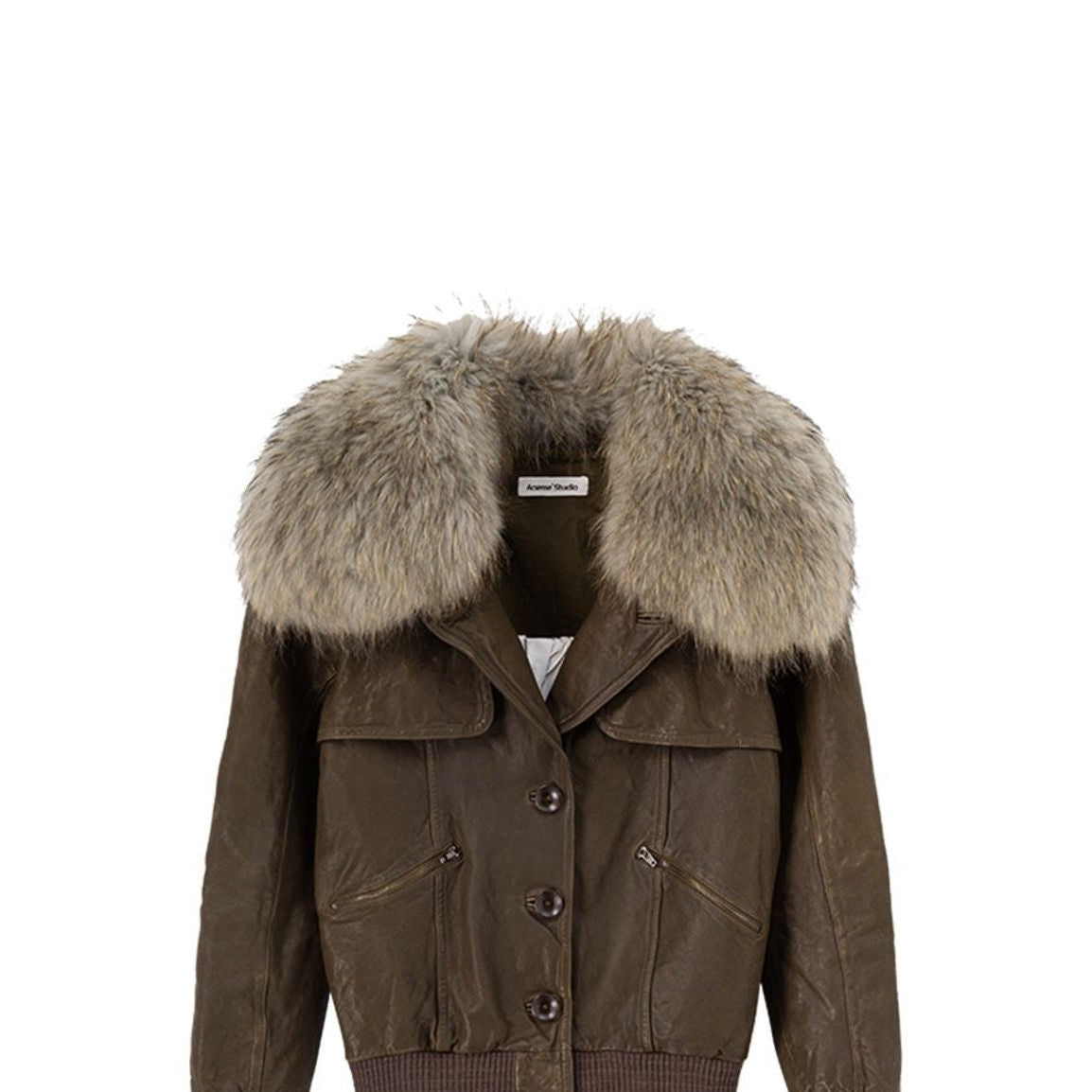 Lambskin Jacket with Detachable Fur