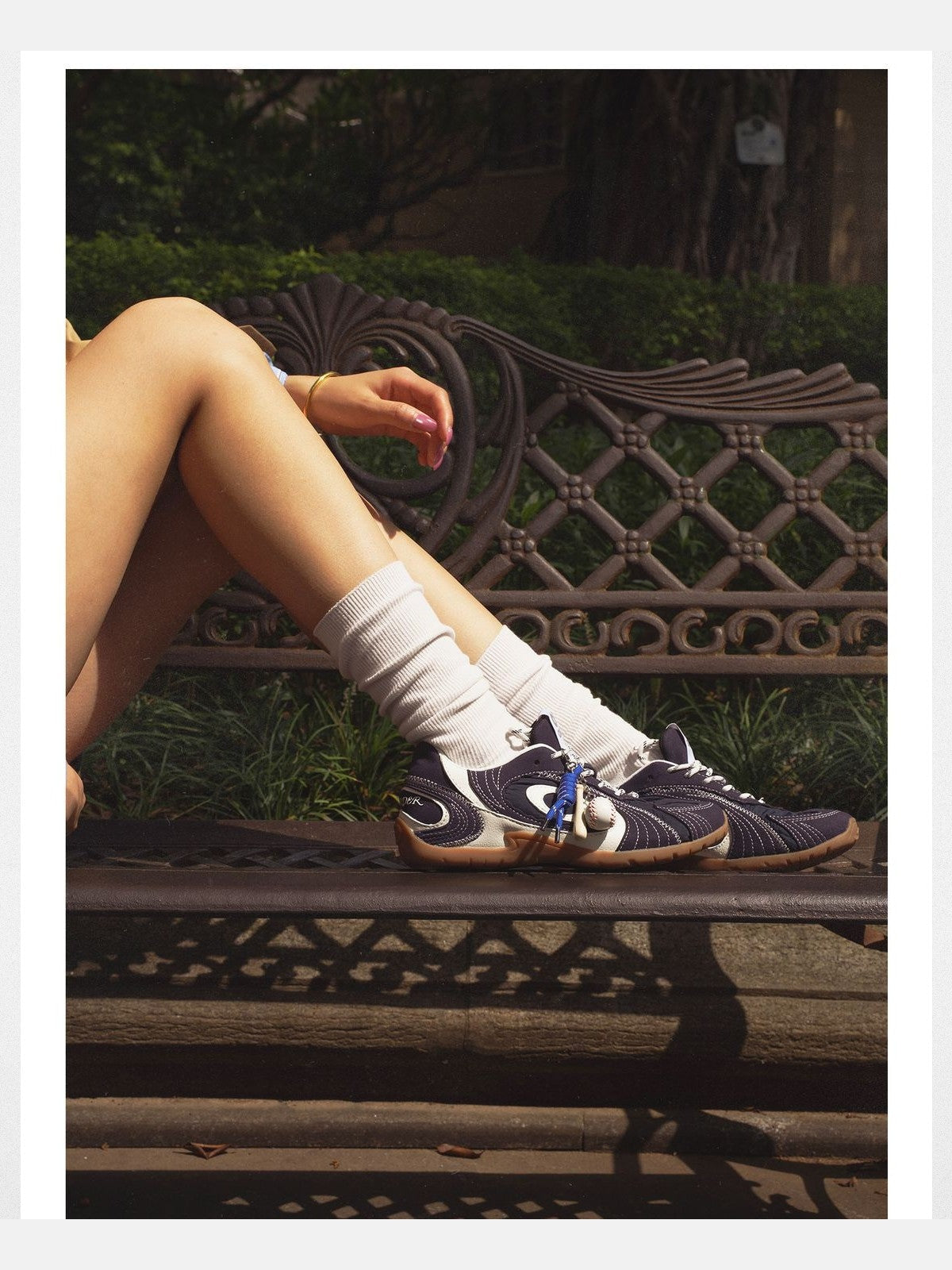 OLDORDER Turbo Lite Blue Hour Sneakers in Navy Blue - Lifestyle