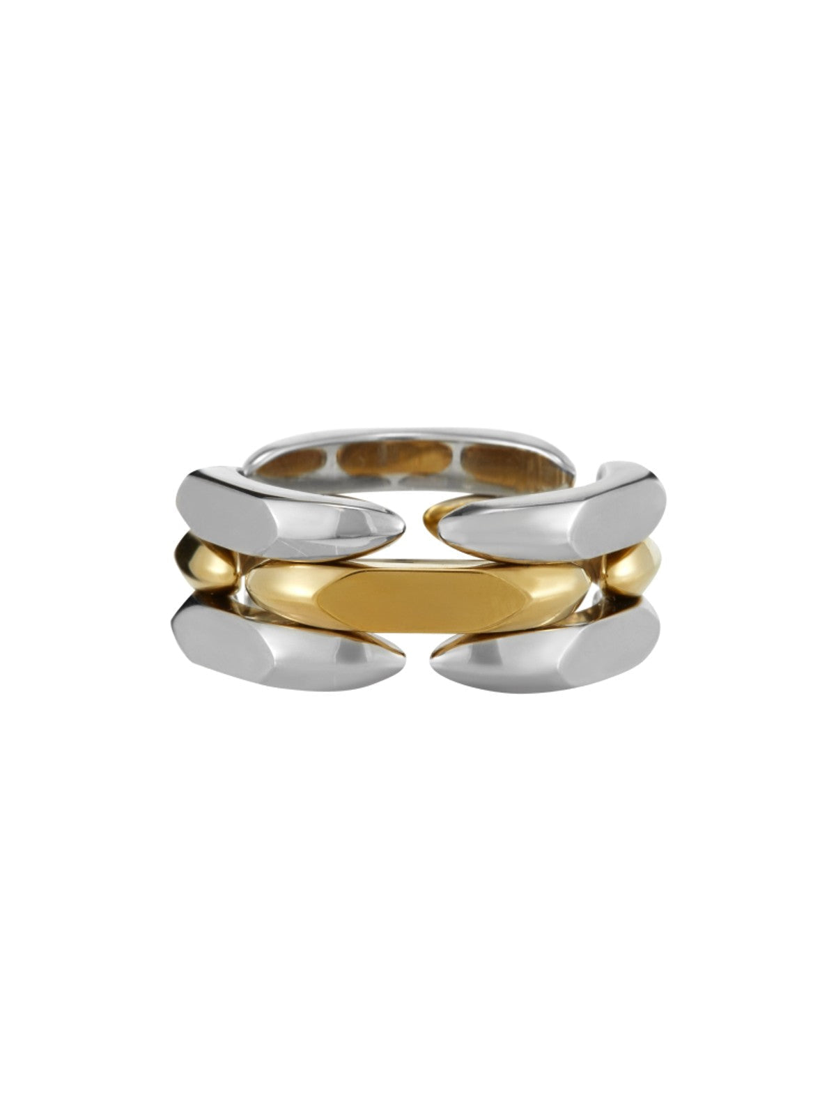 BLACKHEAD Convertible Structural Steel Ring in Gray