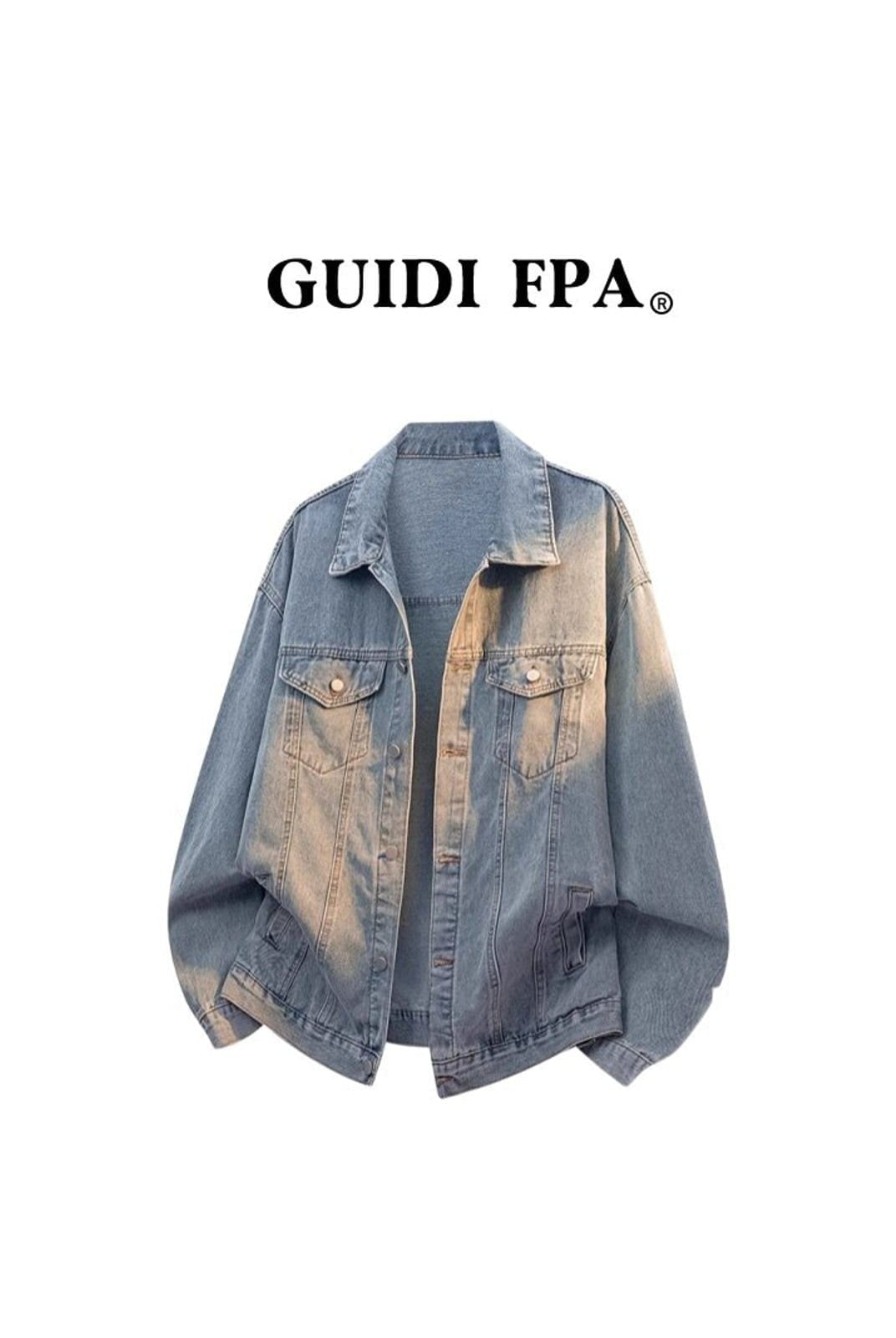 FPA Store Vintage Wash Denim Jacket in Denim