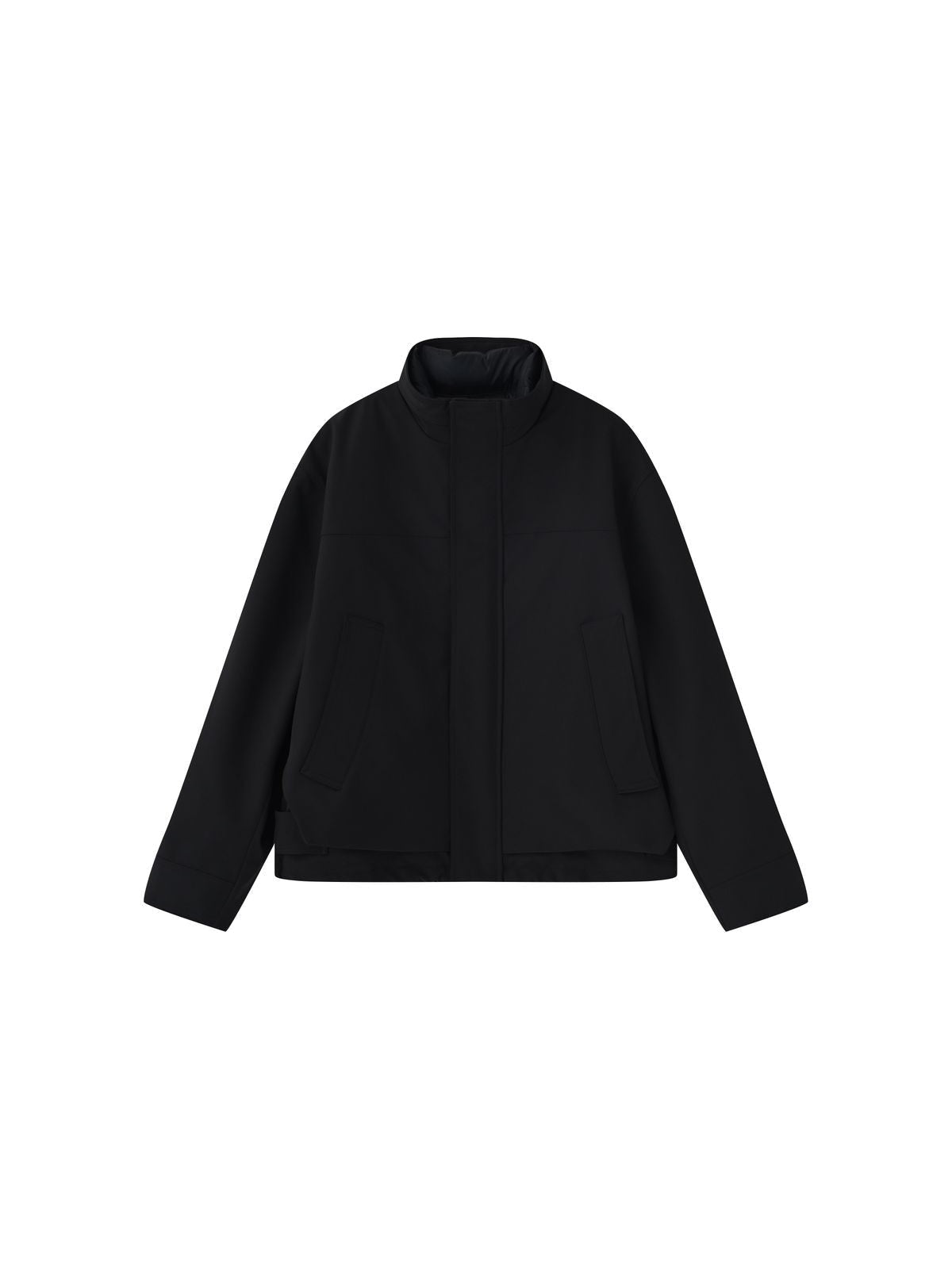 Roolrren Homme 3 Proof Tech Shell Down Vest in Black