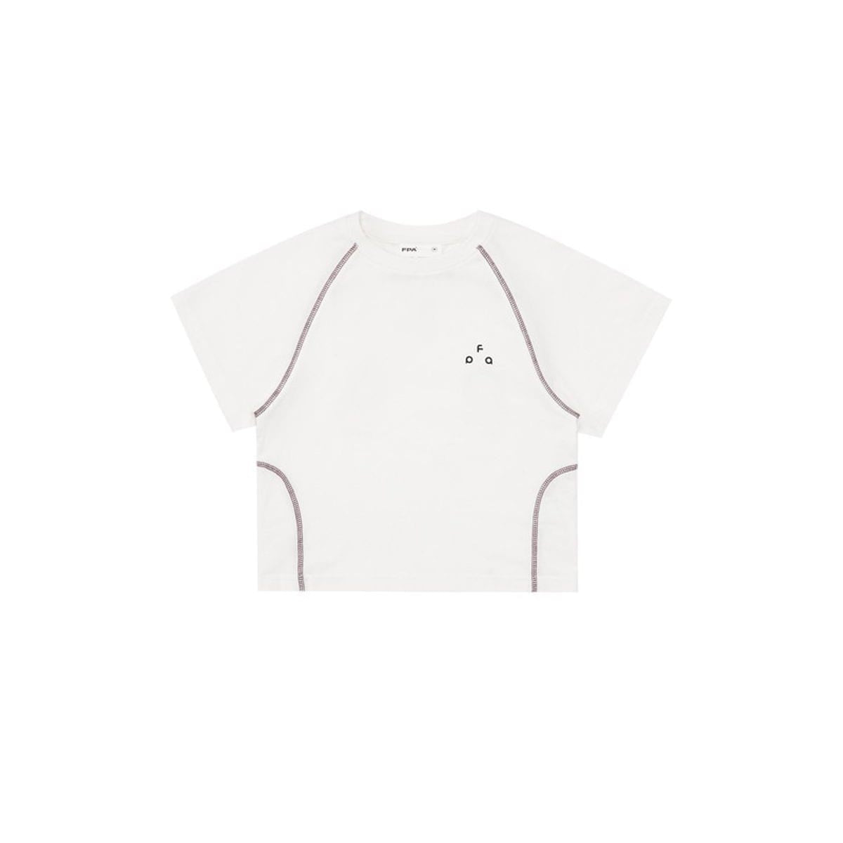 FPA Store Contrast Stitch Antibacterial Tee in White