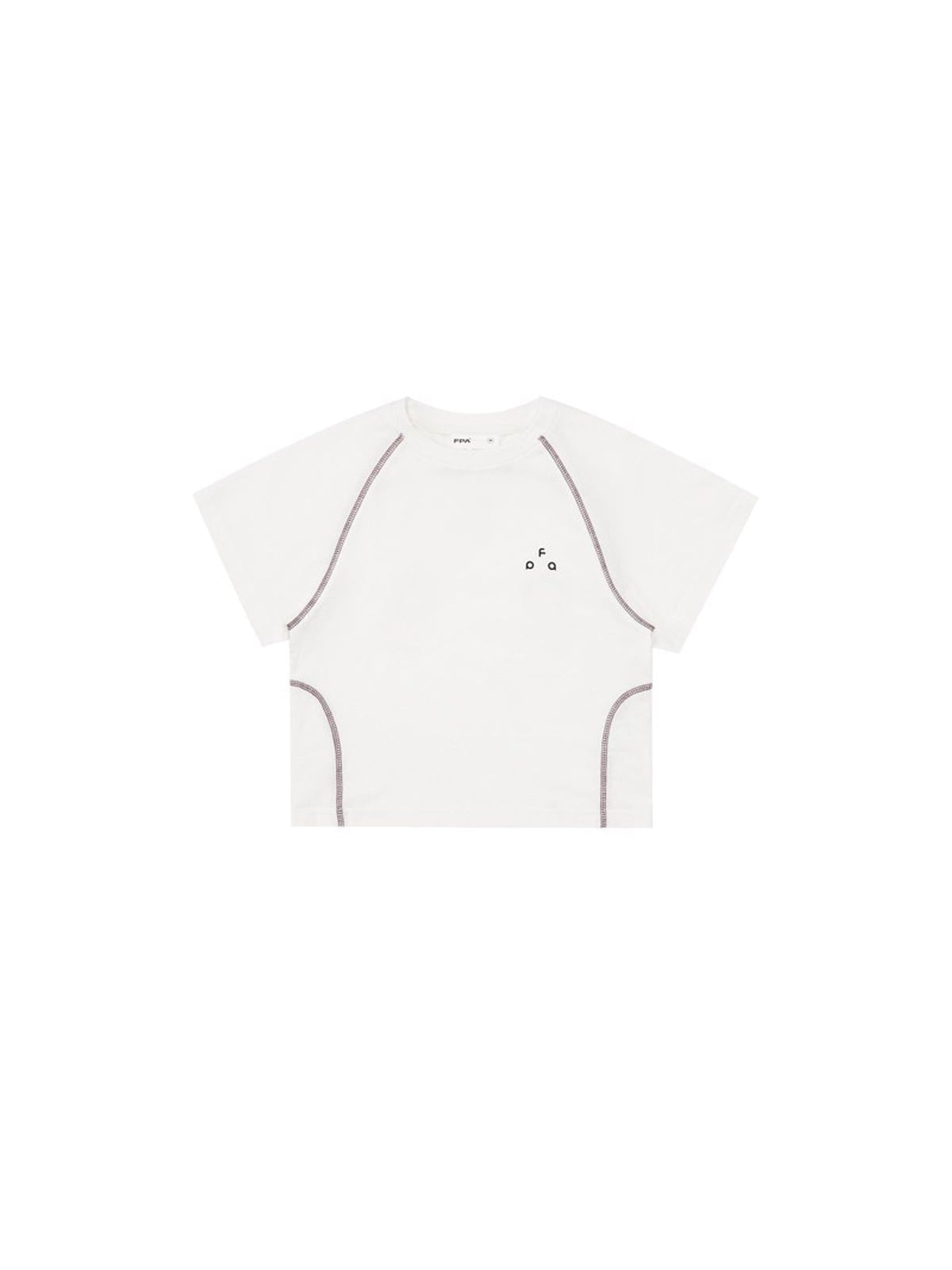 FPA Store Contrast Stitch Antibacterial Tee in White