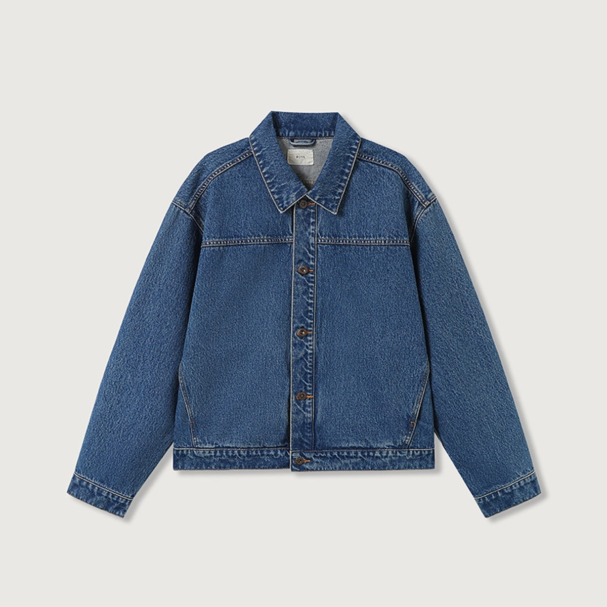 ROYA Cone Mills Indigo Denim Jacket in Blue
