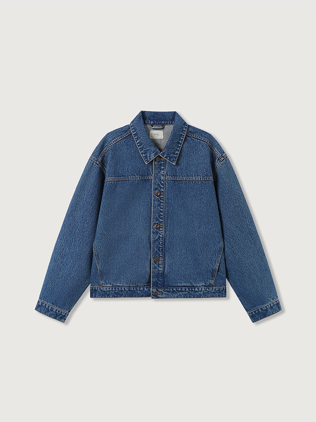 ROYA Cone Mills Indigo Denim Jacket in Blue