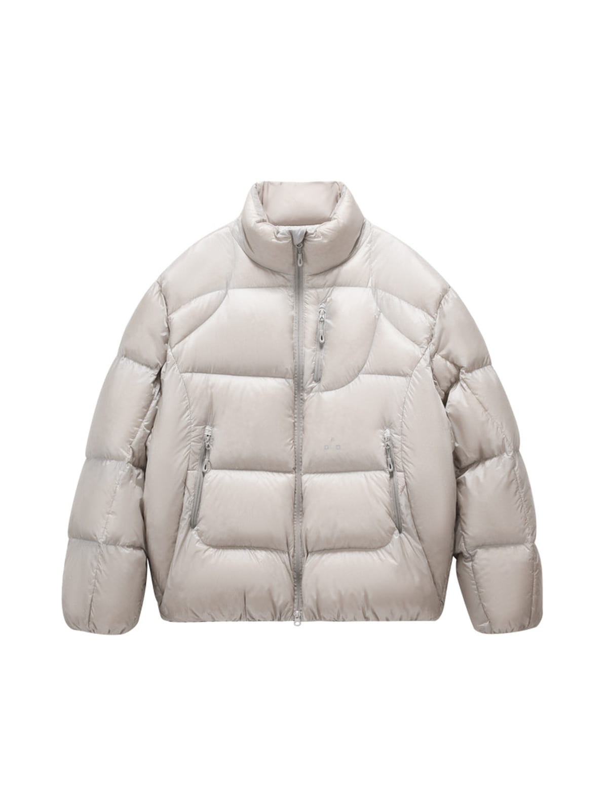 FPA Stand Collar Goose Down Puffer in White