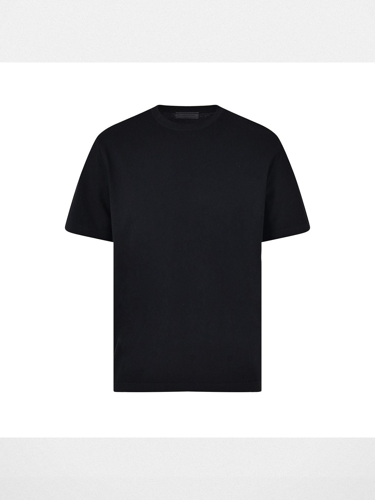 Roolrren Homme Organic Cotton Blend T Shirt in Black