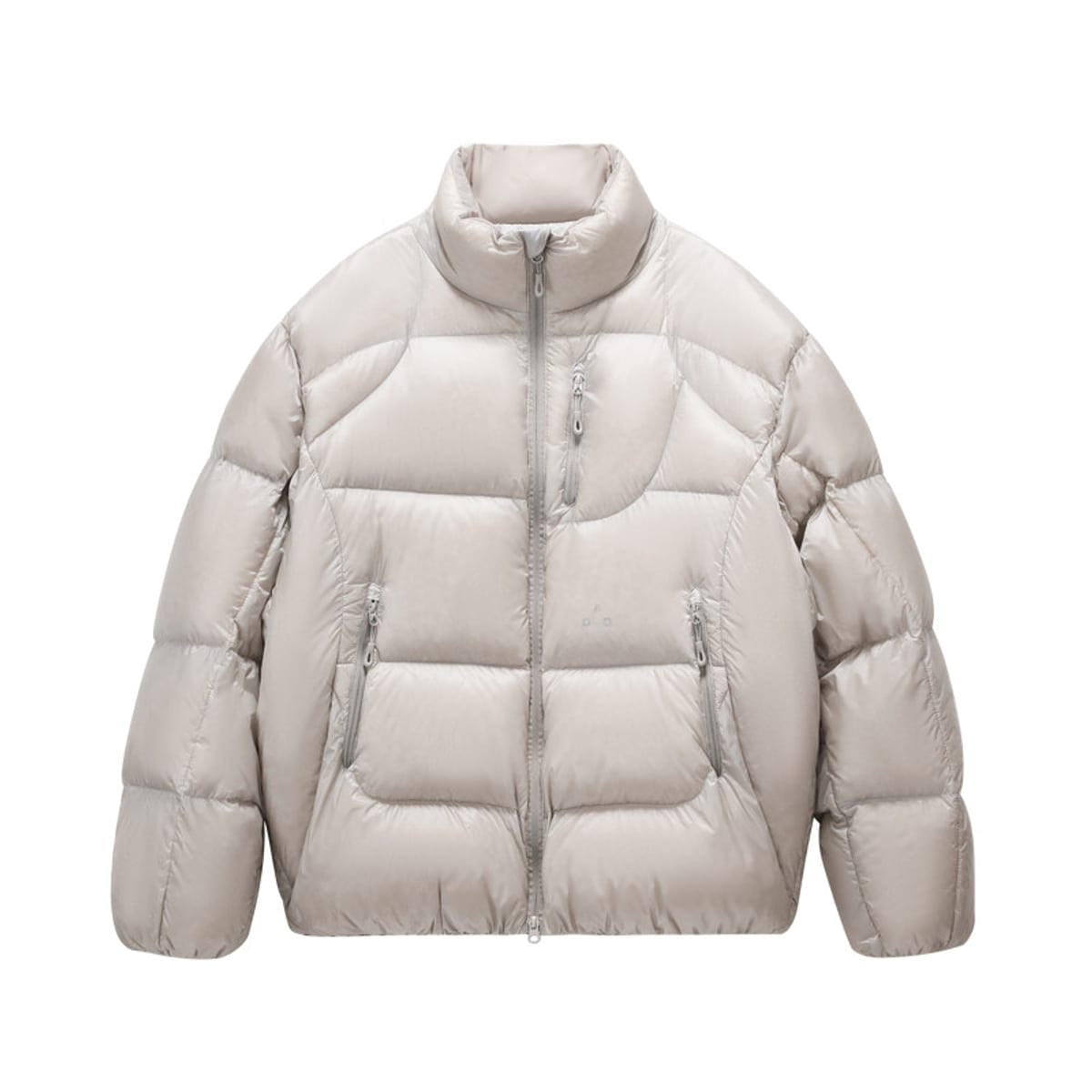 FPA Stand Collar Goose Down Puffer in White