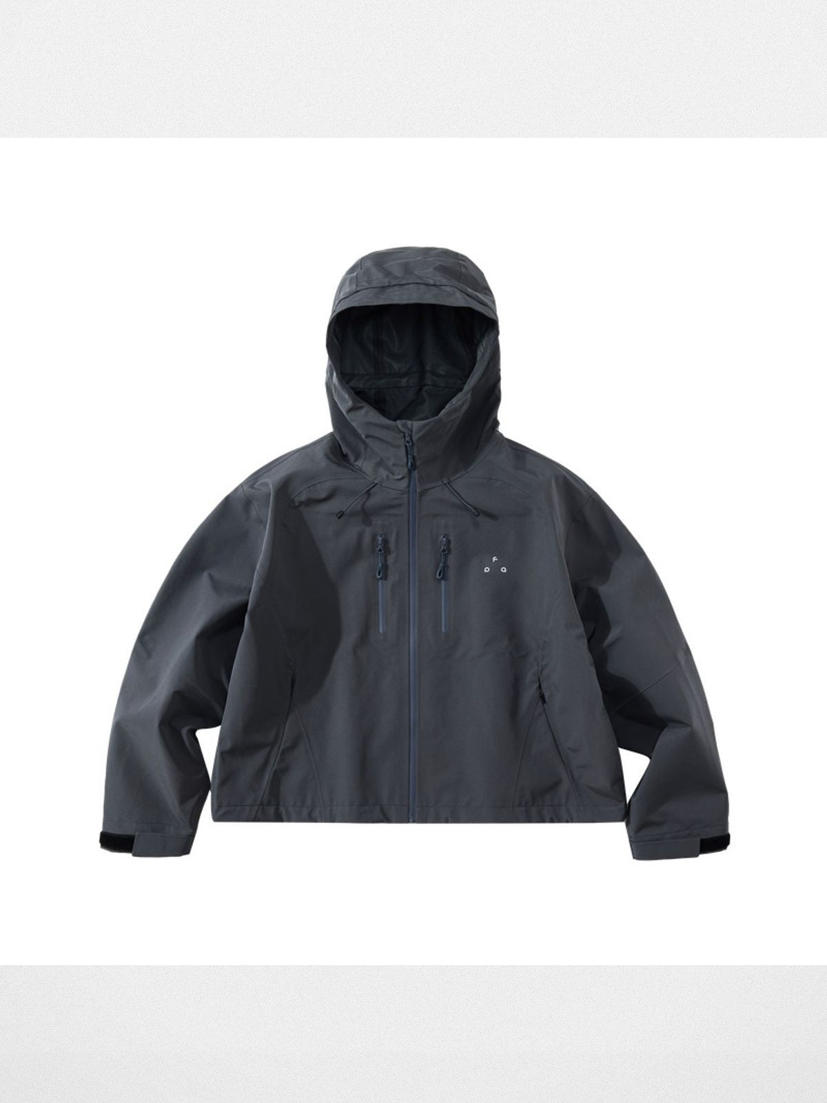 FPA Cropped Waterproof Hard Shell in Gray