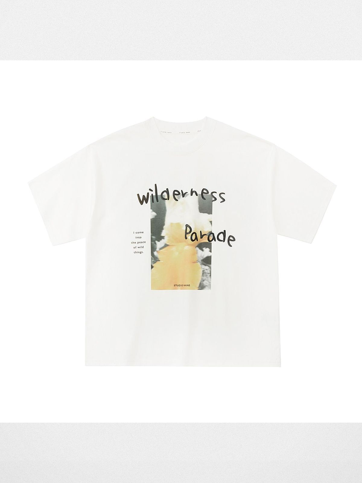 NANS Wilderness Parade Mercerized Tee in Black