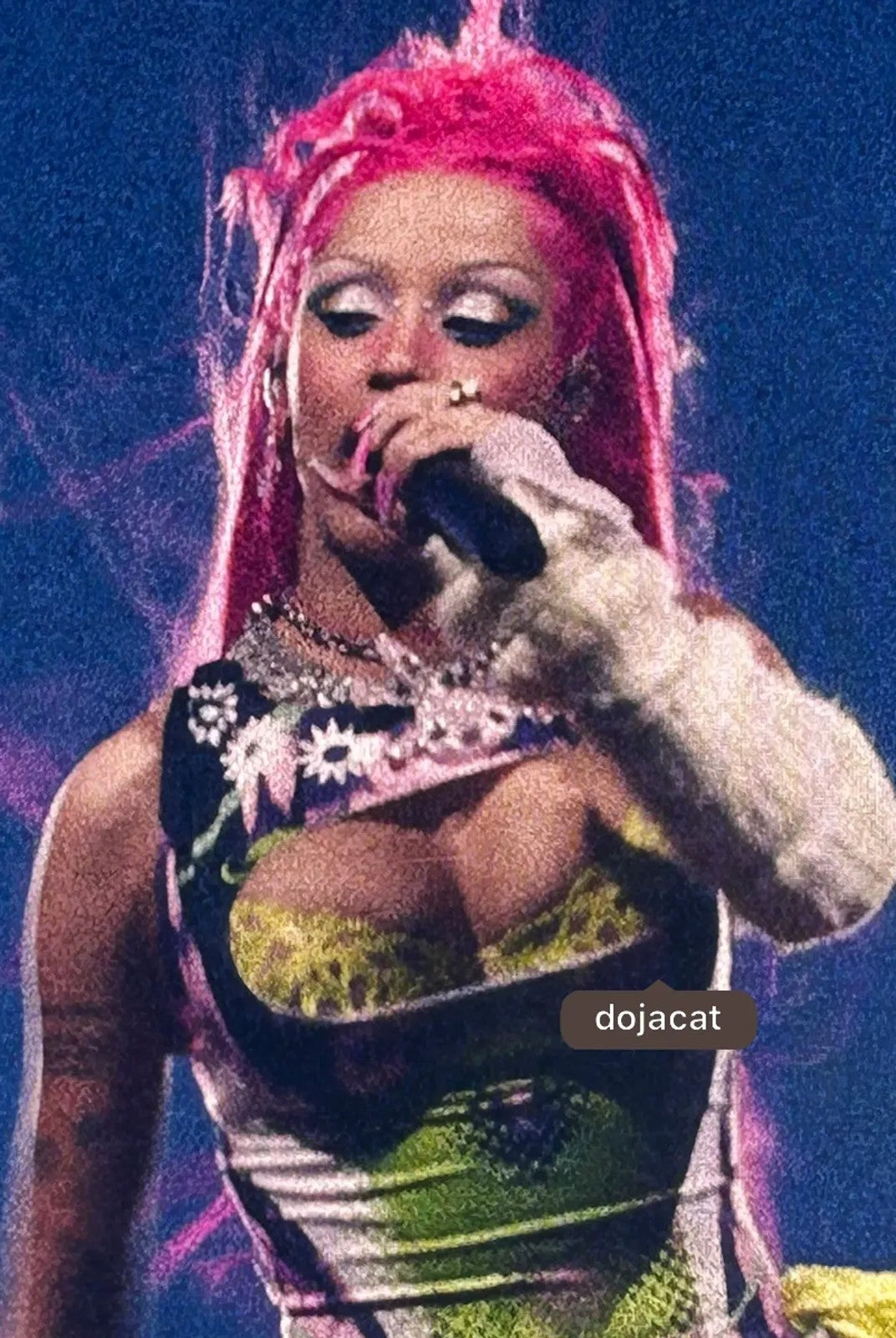 CFIERCE Rabbit Skull Necklace in Lavender