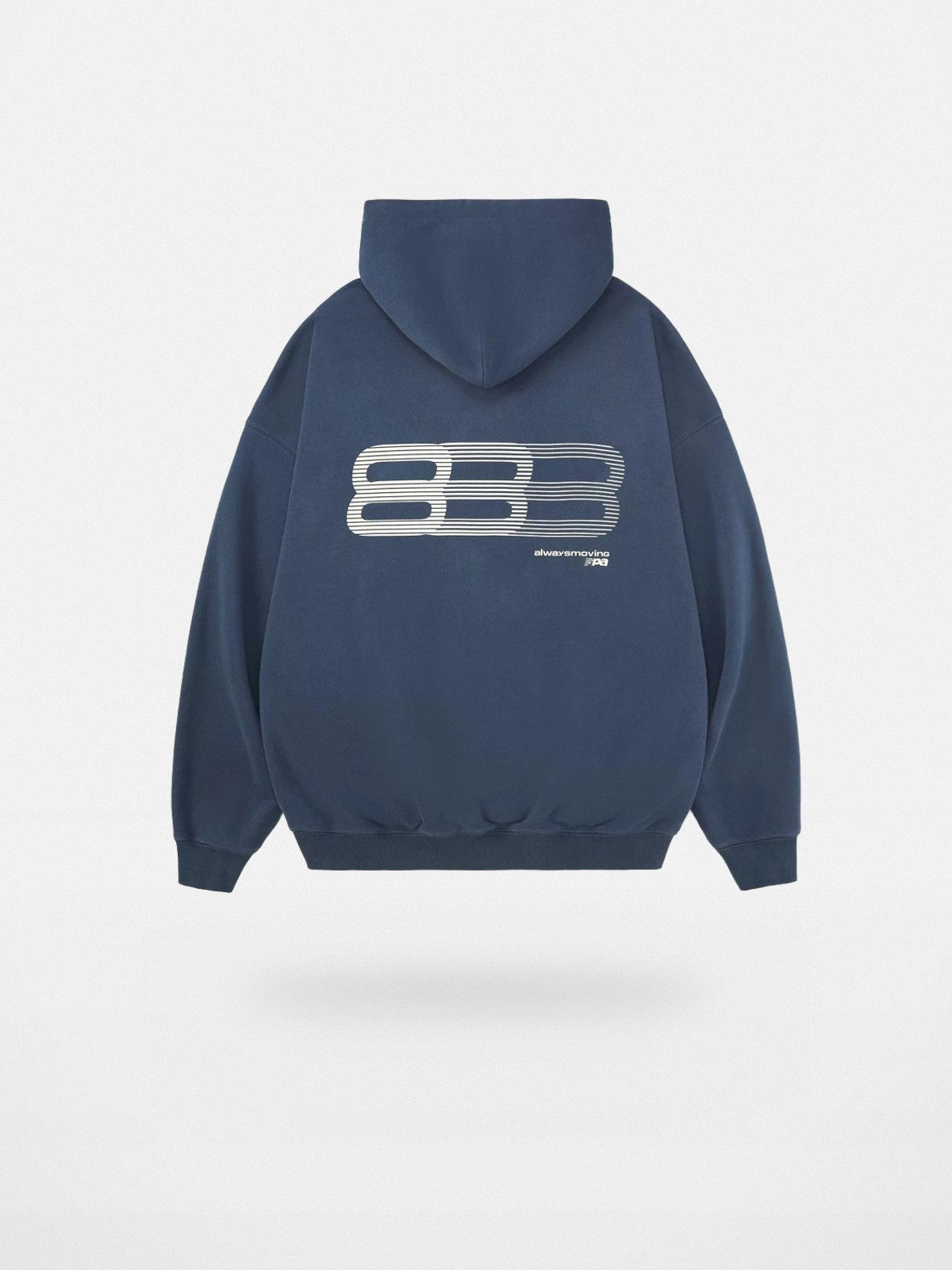 FPA Gradient Runway Graphic Hoodie in Navy Blue