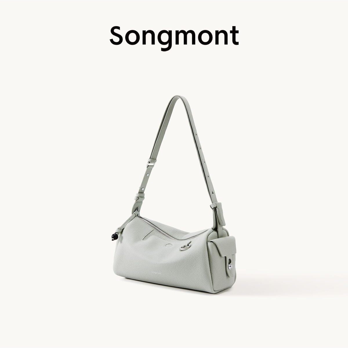 Songmont Mini Leather Camera Bag in Mint