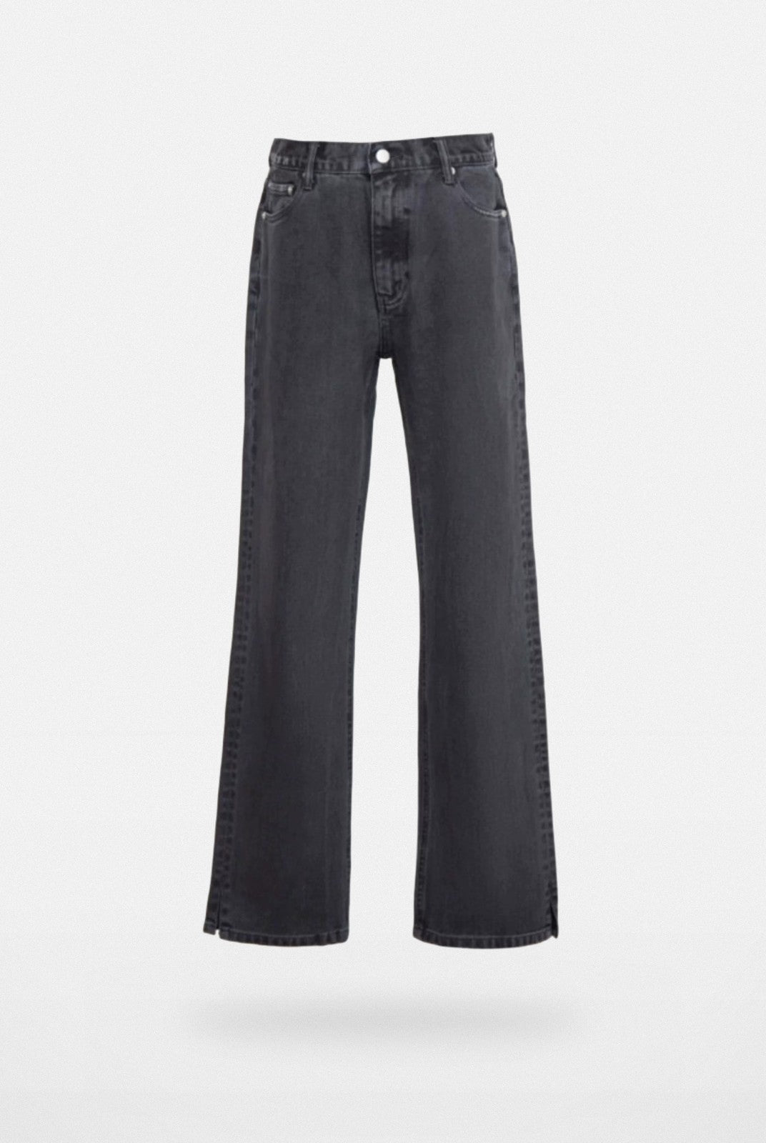 VLABMADE Garment Dyed Side Slit Jeans in Blue