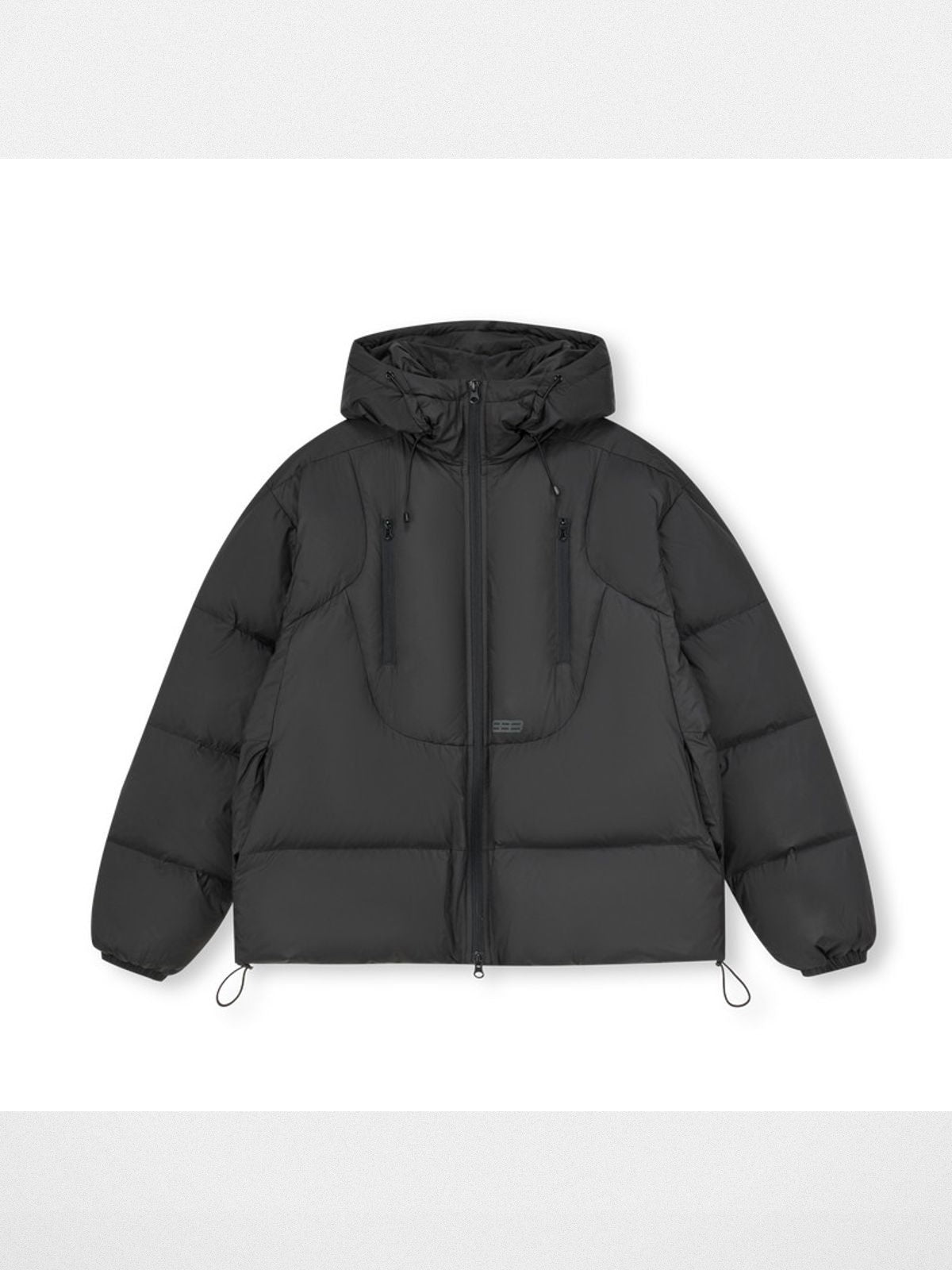 FPA Structural Hooded Down Puffer in Black