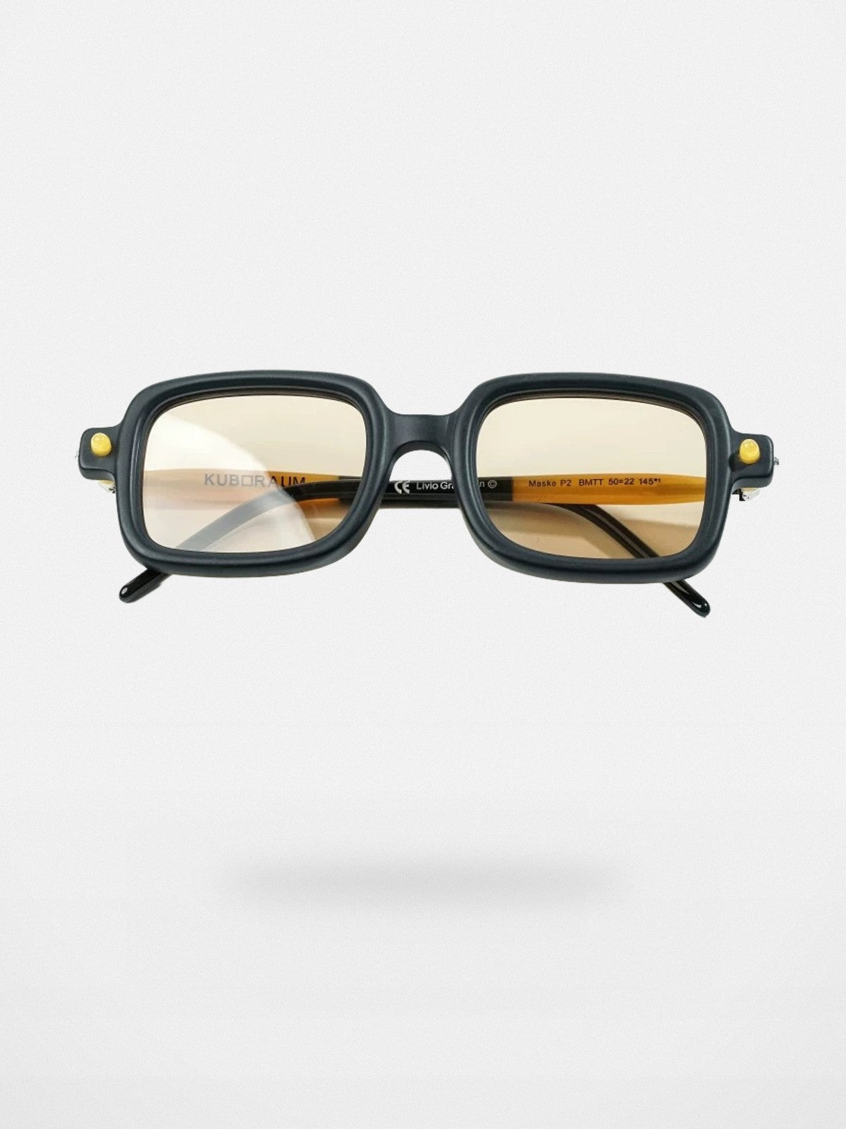 FUTURE UPDATE Thick Frame Acetate Sunglasses in Black