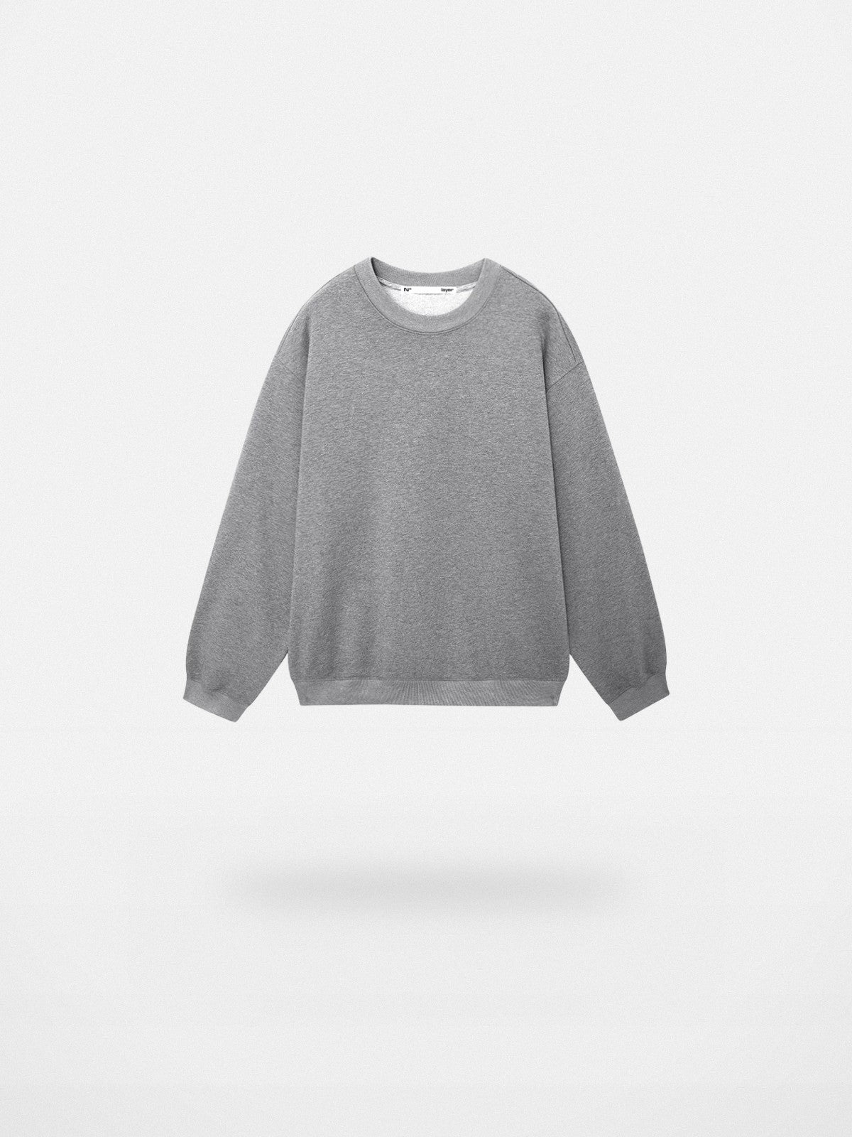 NANS Oversized Pima Cotton Sweatshirt in Gray