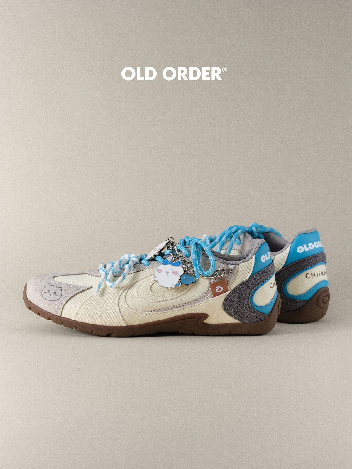 OLDORDER Chiikawa Turbo Lite GAT Sneakers in White