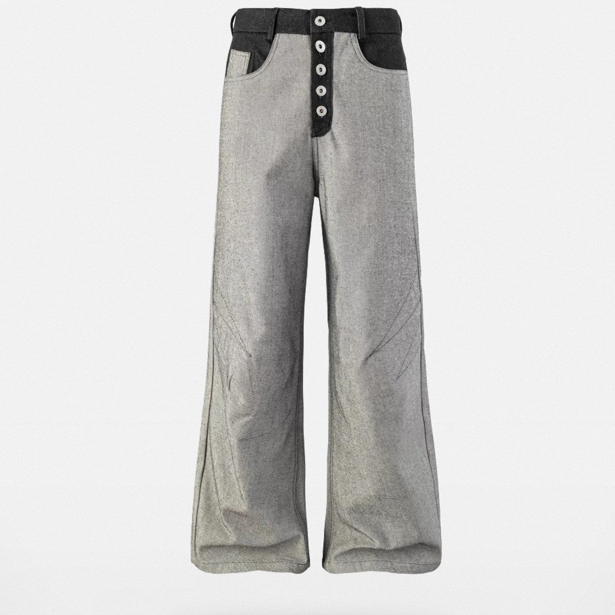 Y OFFICIAL 13 5oz Deconstructed Reverse Jeans in Blue