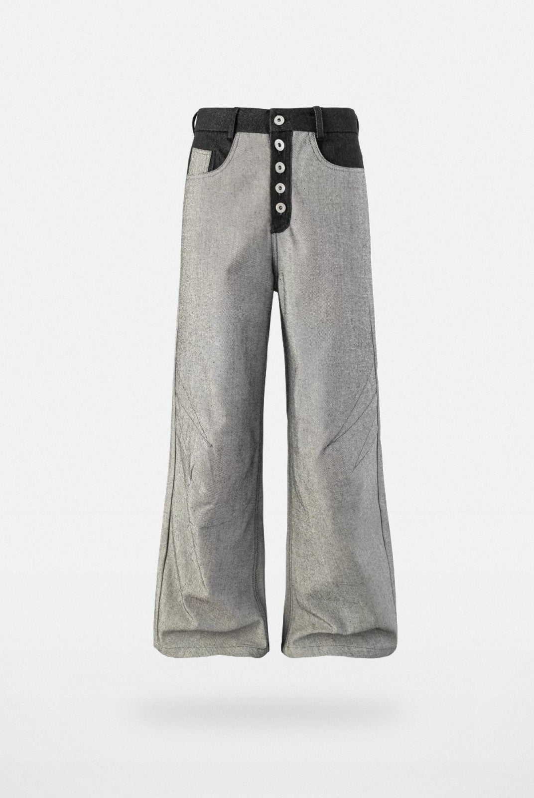 Y OFFICIAL 13 5oz Deconstructed Reverse Jeans in Blue