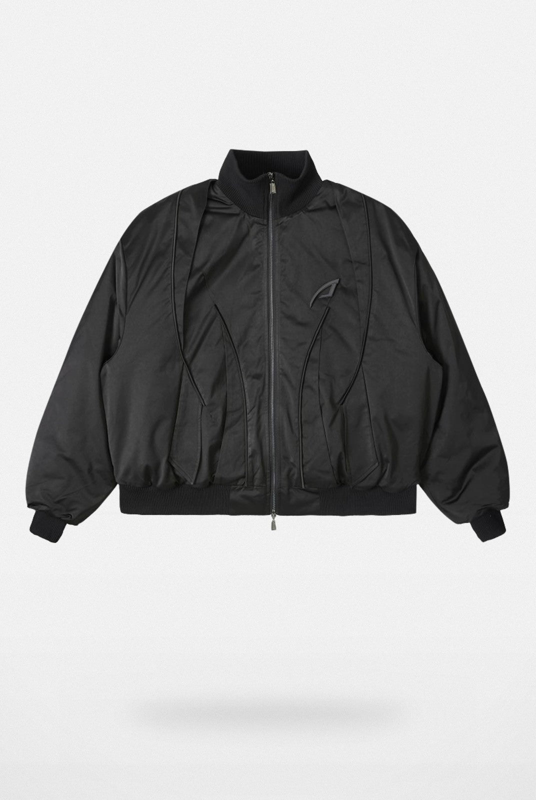 BLINDNOPLAN Segmented Panel MA 1 Bomber in Black