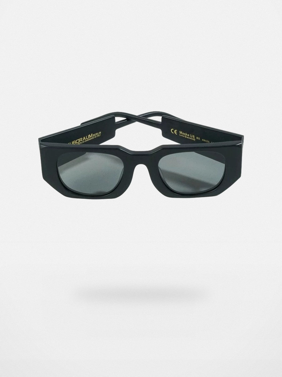 FUTURE UPDATE Avant Garde Rectangular Sunglasses in Black
