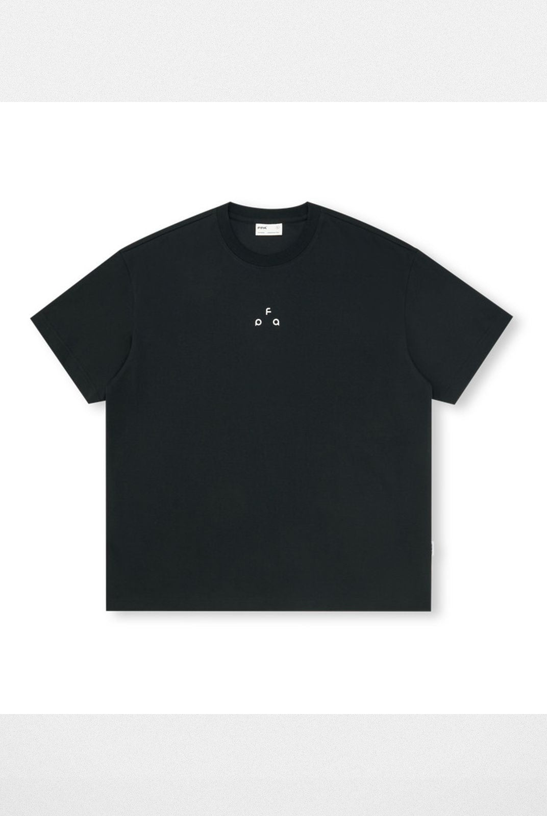FPA Antibacterial Cooling Oversized Tee in Black