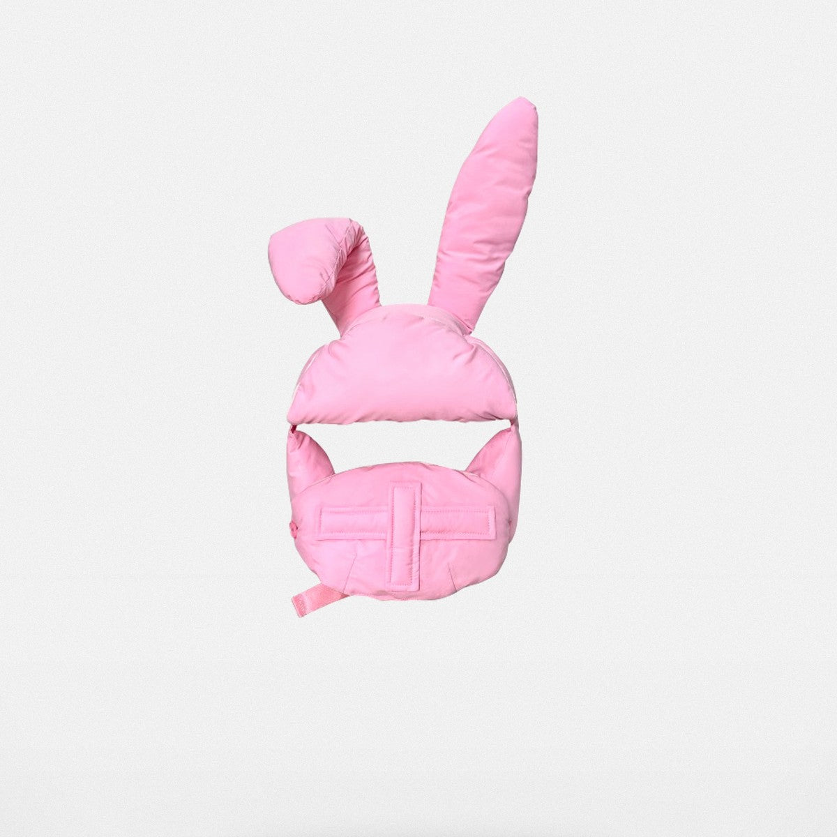 CFIERCE Padded Bunny Ear Bonnet in Pink