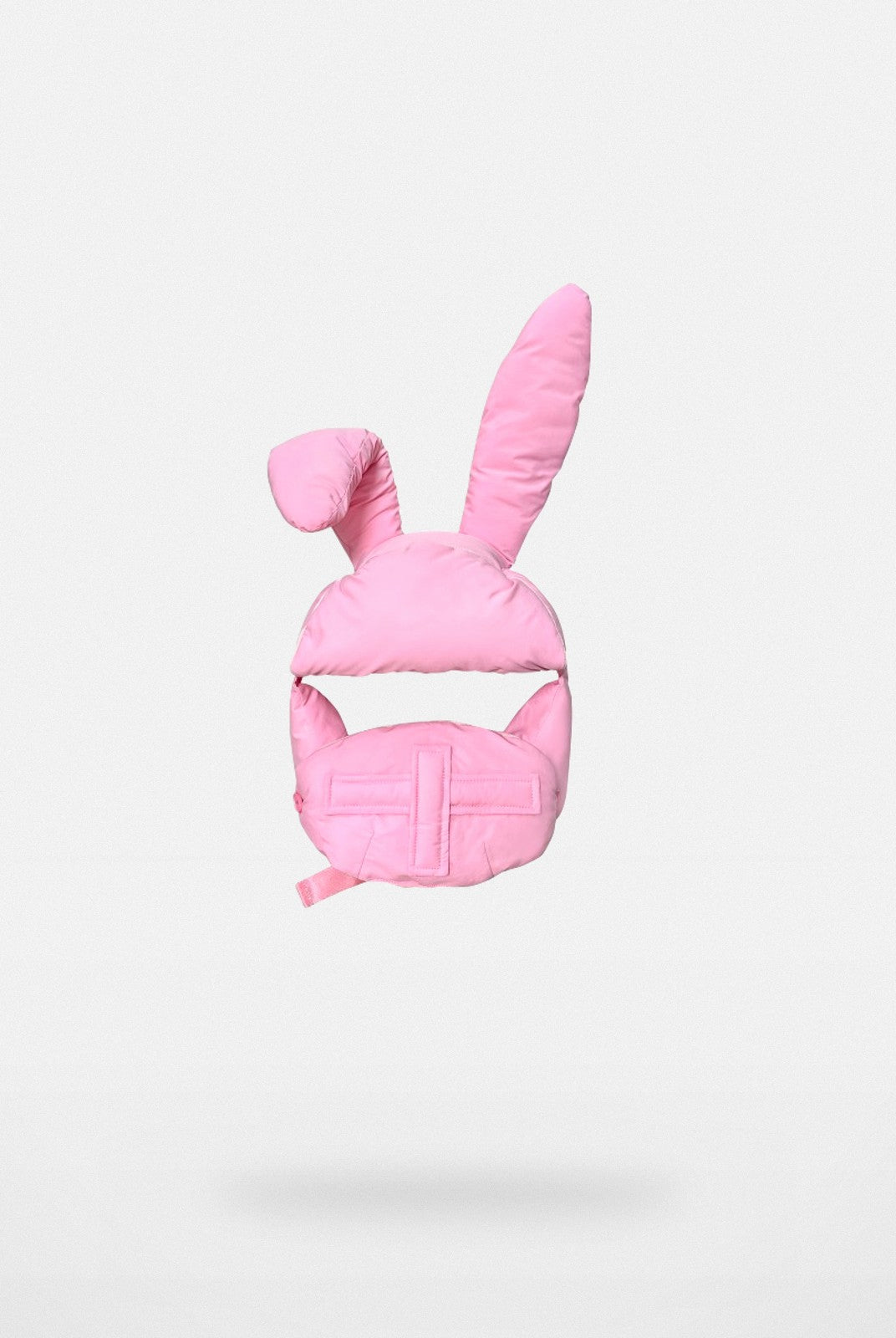 CFIERCE Padded Bunny Ear Bonnet in Pink