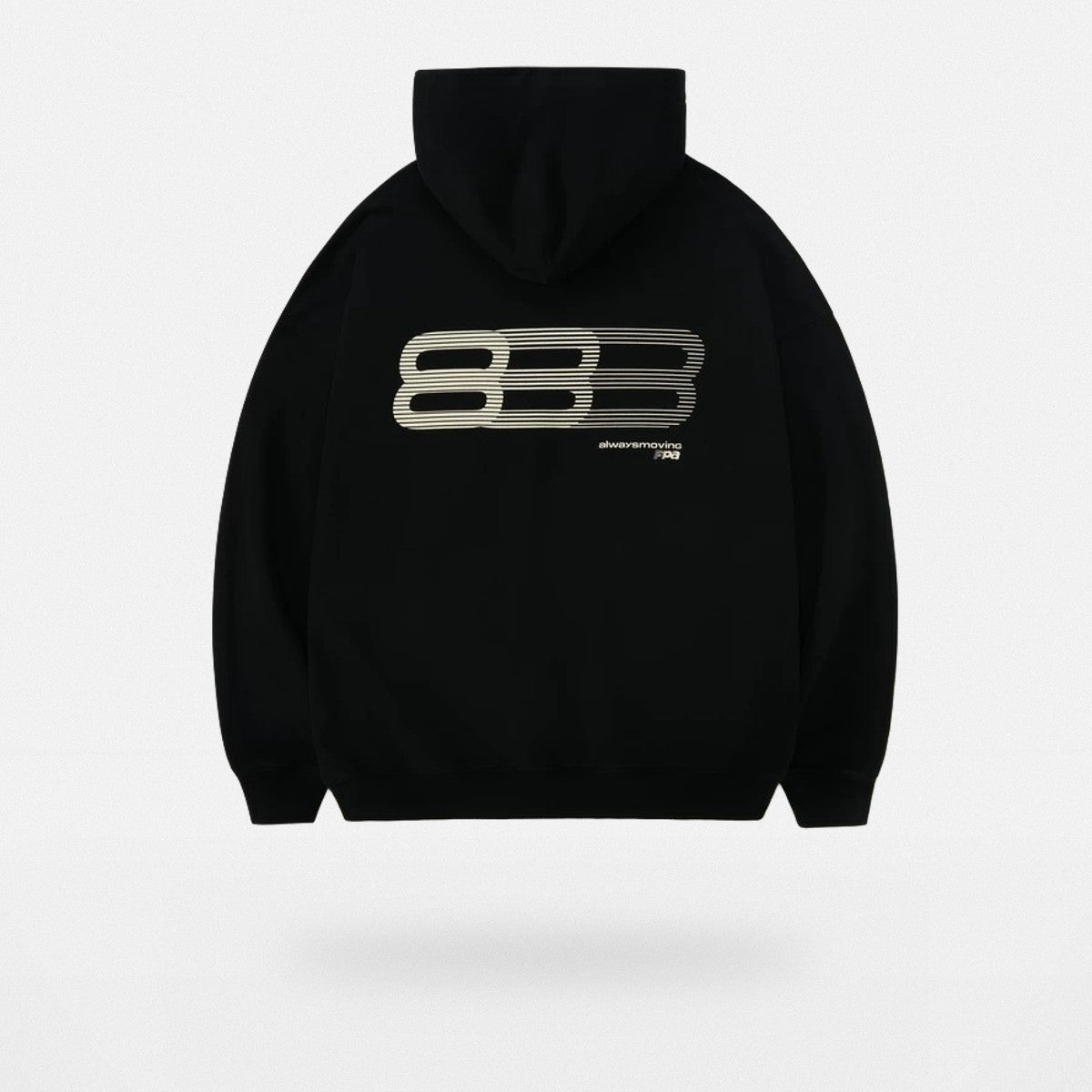 FPA Gradient Runway Graphic Hoodie in Black