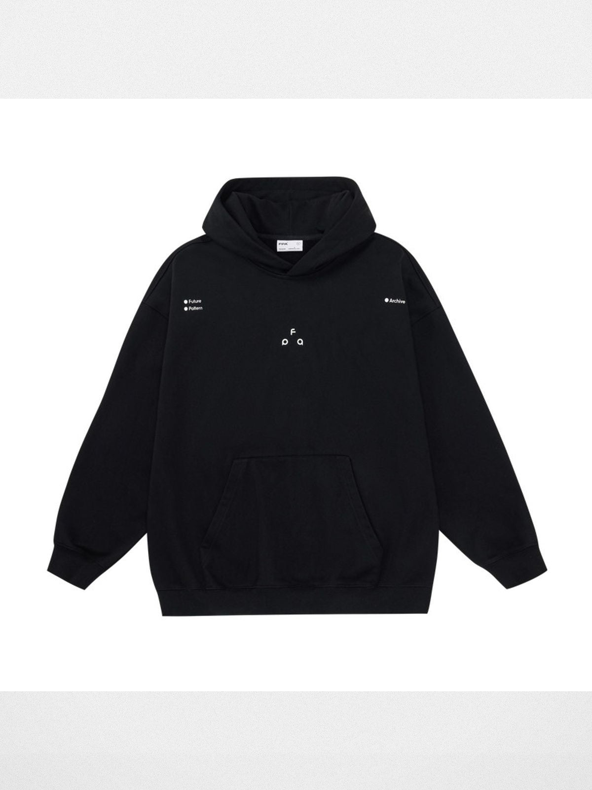 FPA Cotton Blend Logo Hoodie in Black