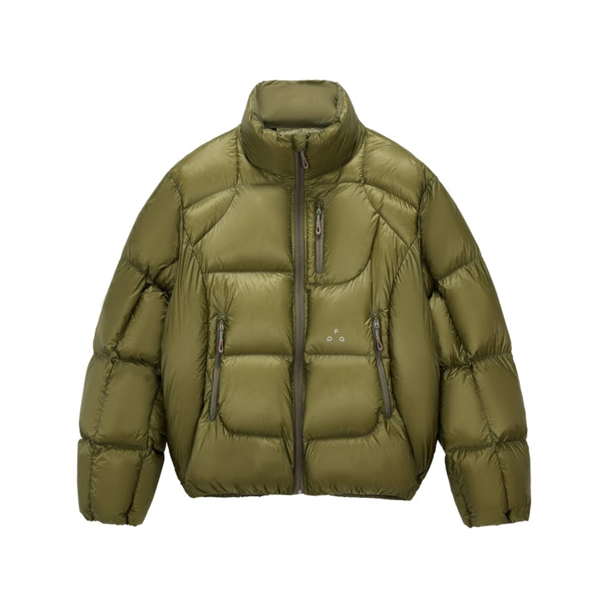FPA Stand Collar Goose Down Puffer in Olive
