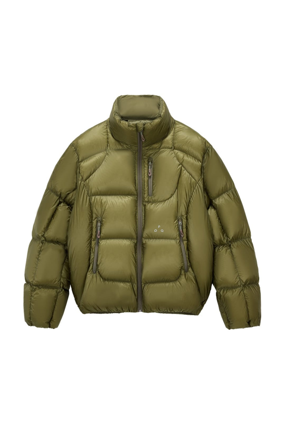FPA Stand Collar Goose Down Puffer in Olive