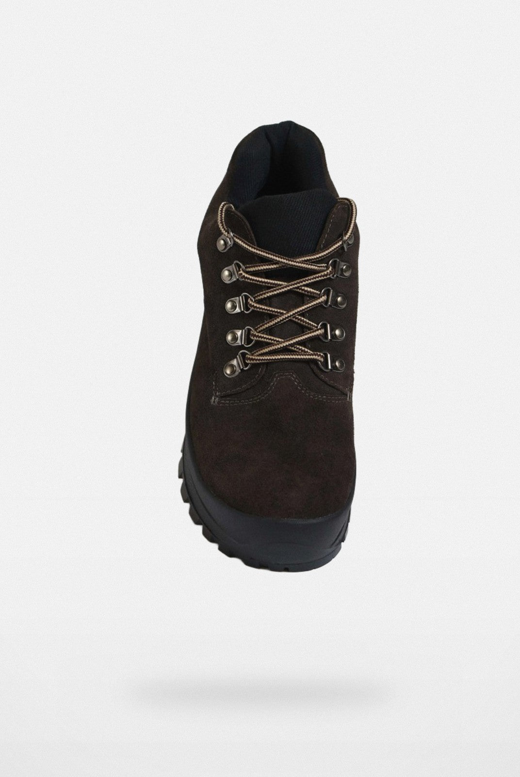 Retro 21 Calf Suede Vibram Hiking Boots in Brown