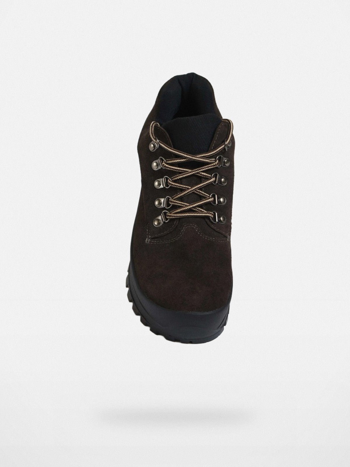 Retro 21 Calf Suede Vibram Hiking Boots in Brown