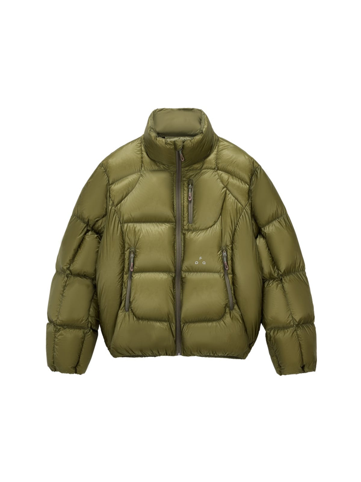 FPA Stand Collar Goose Down Puffer in Olive