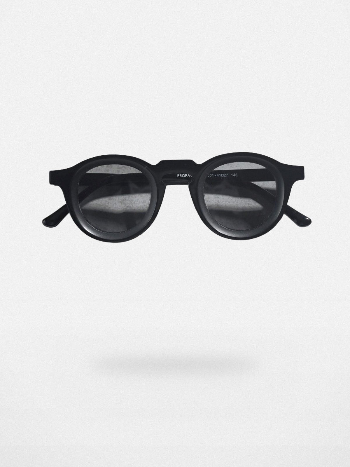 FUTURE UPDATE Round Acetate Sunglasses in Black