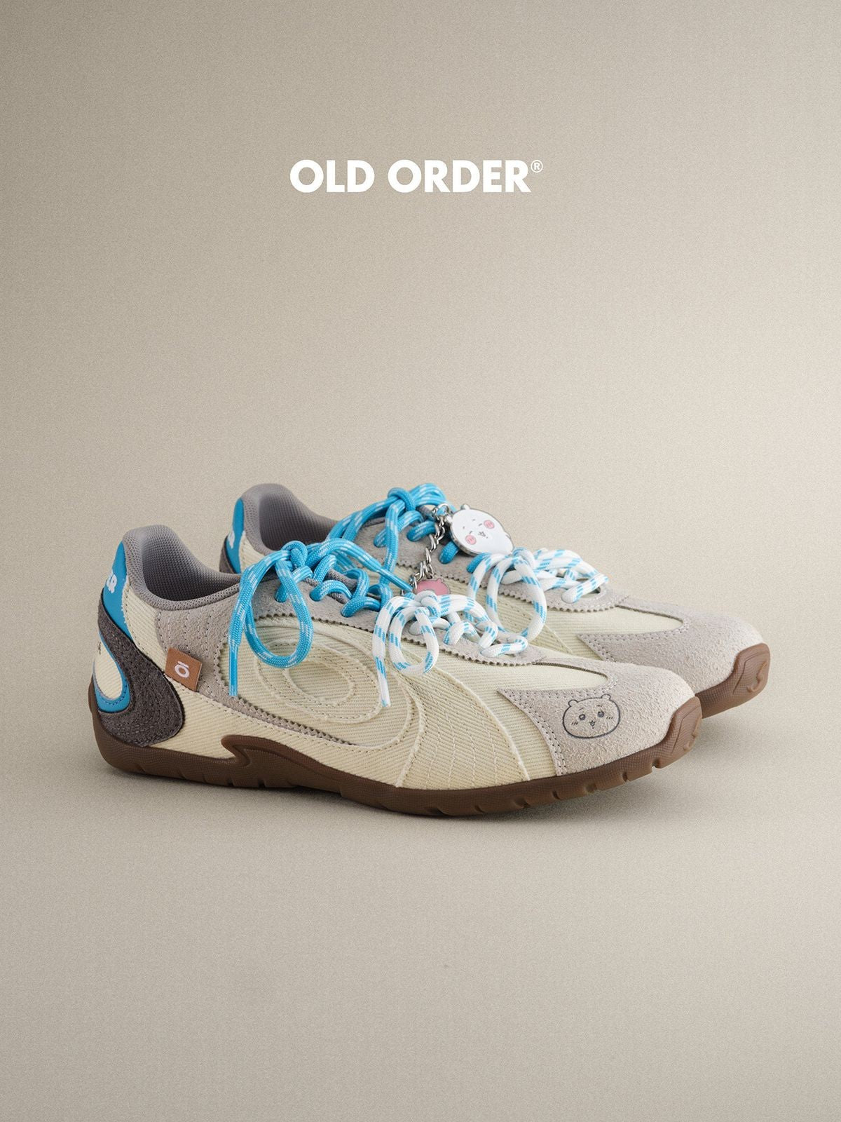 OLDORDER Chiikawa Turbo Lite GAT Sneakers in White